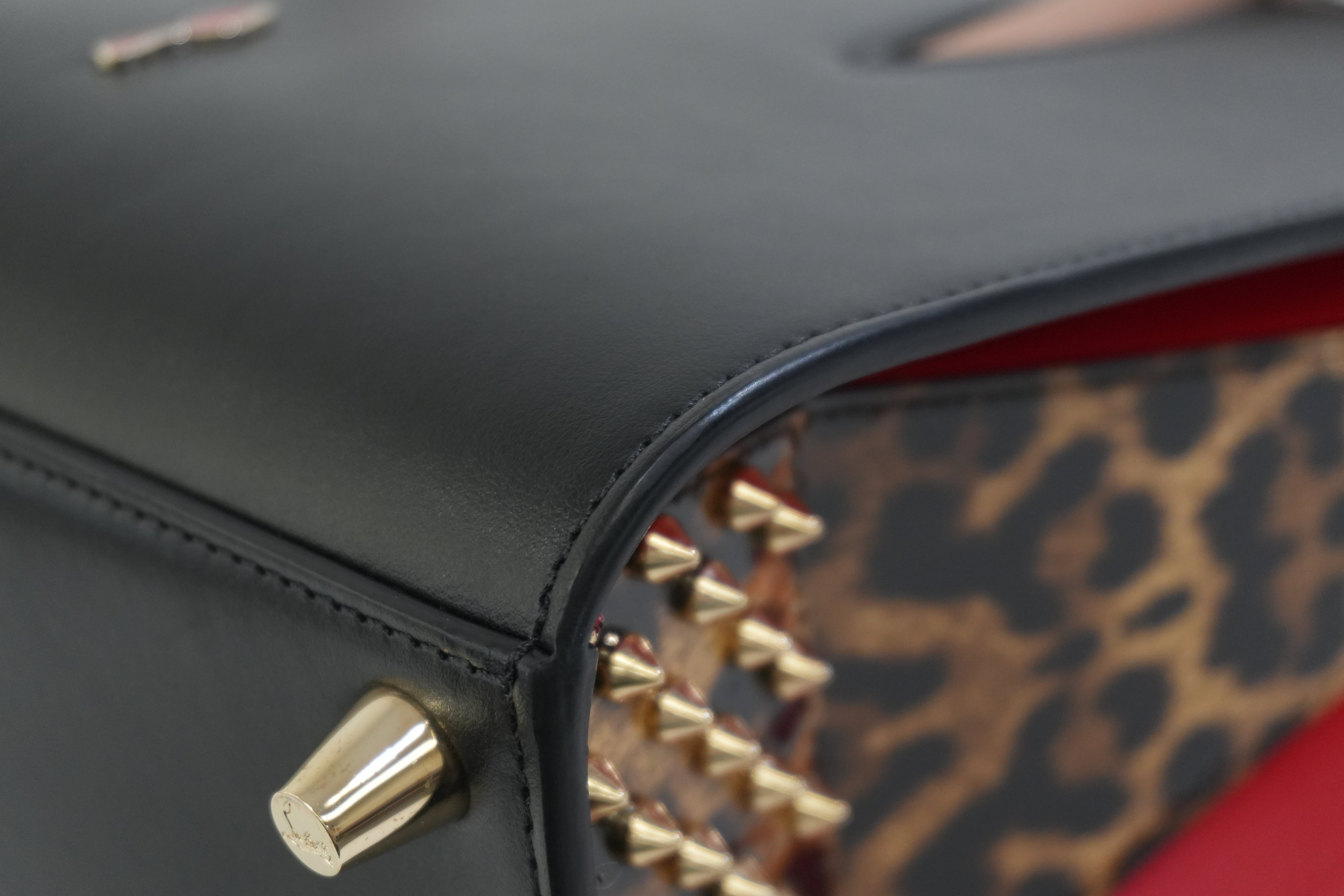 Christian Louboutin Two Way Paloma Mini Shoulder Bag Black Used