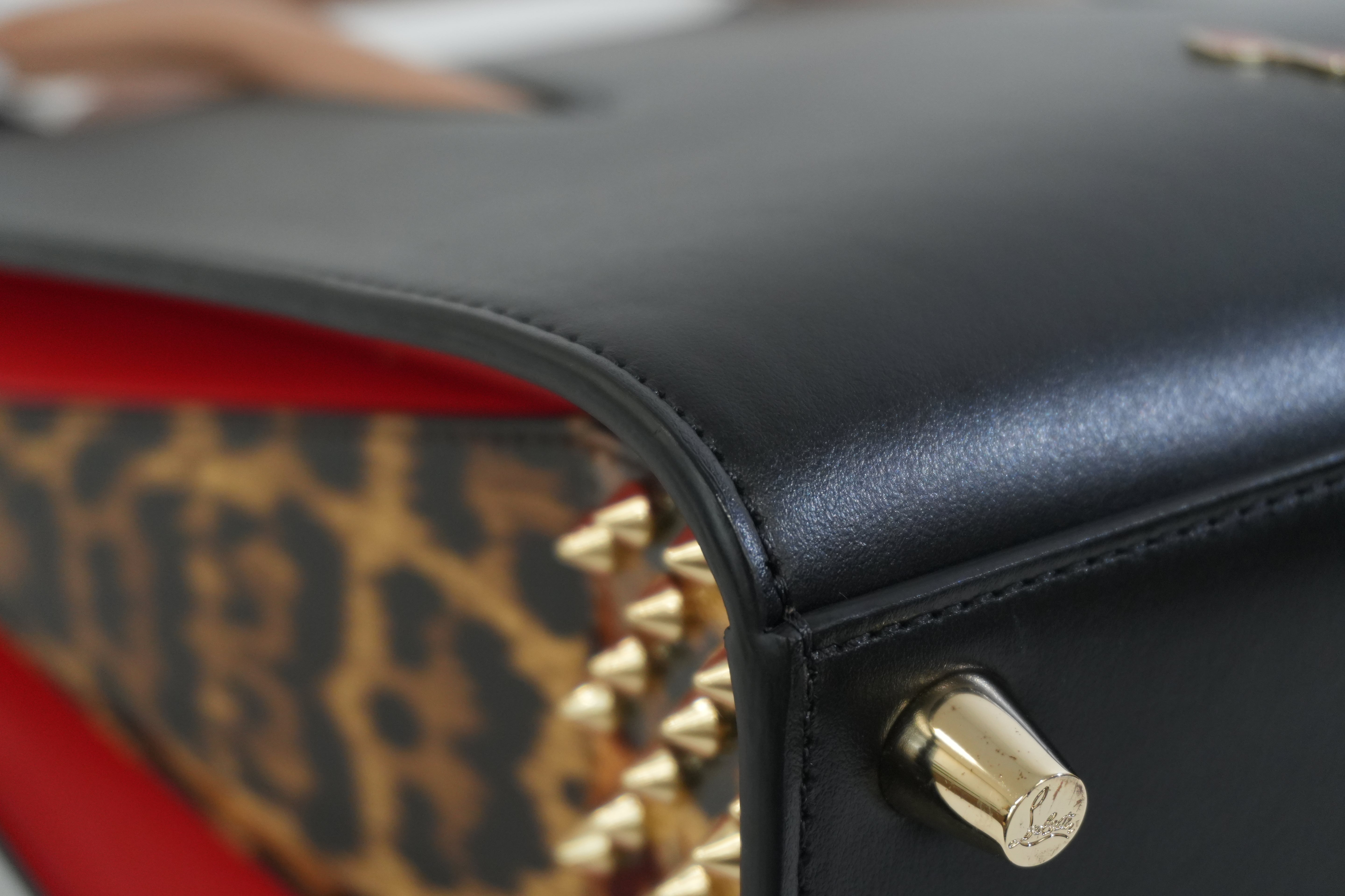 Christian Louboutin Two Way Paloma Mini Shoulder Bag Black Used