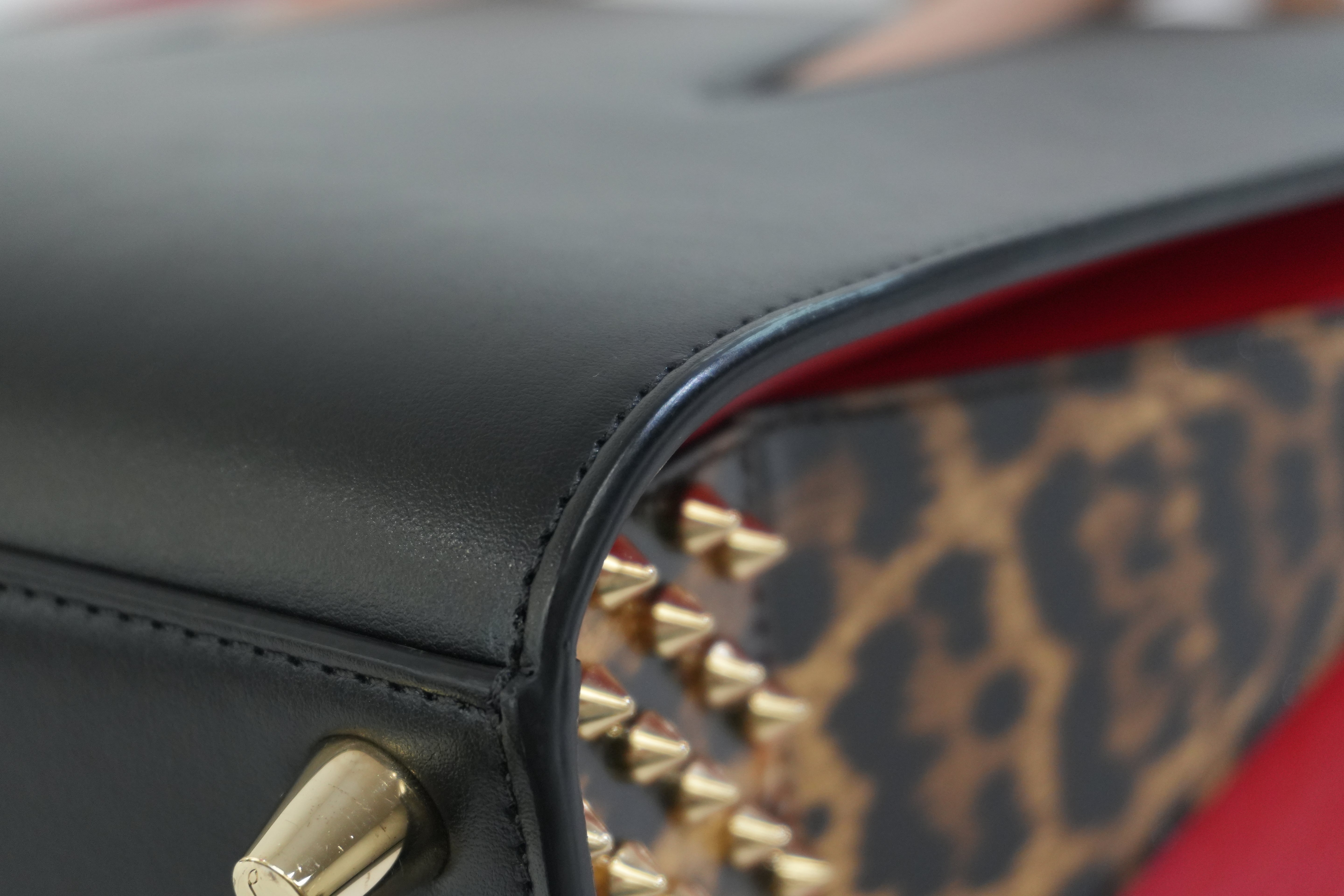 Christian Louboutin Two Way Paloma Mini Shoulder Bag Black Used