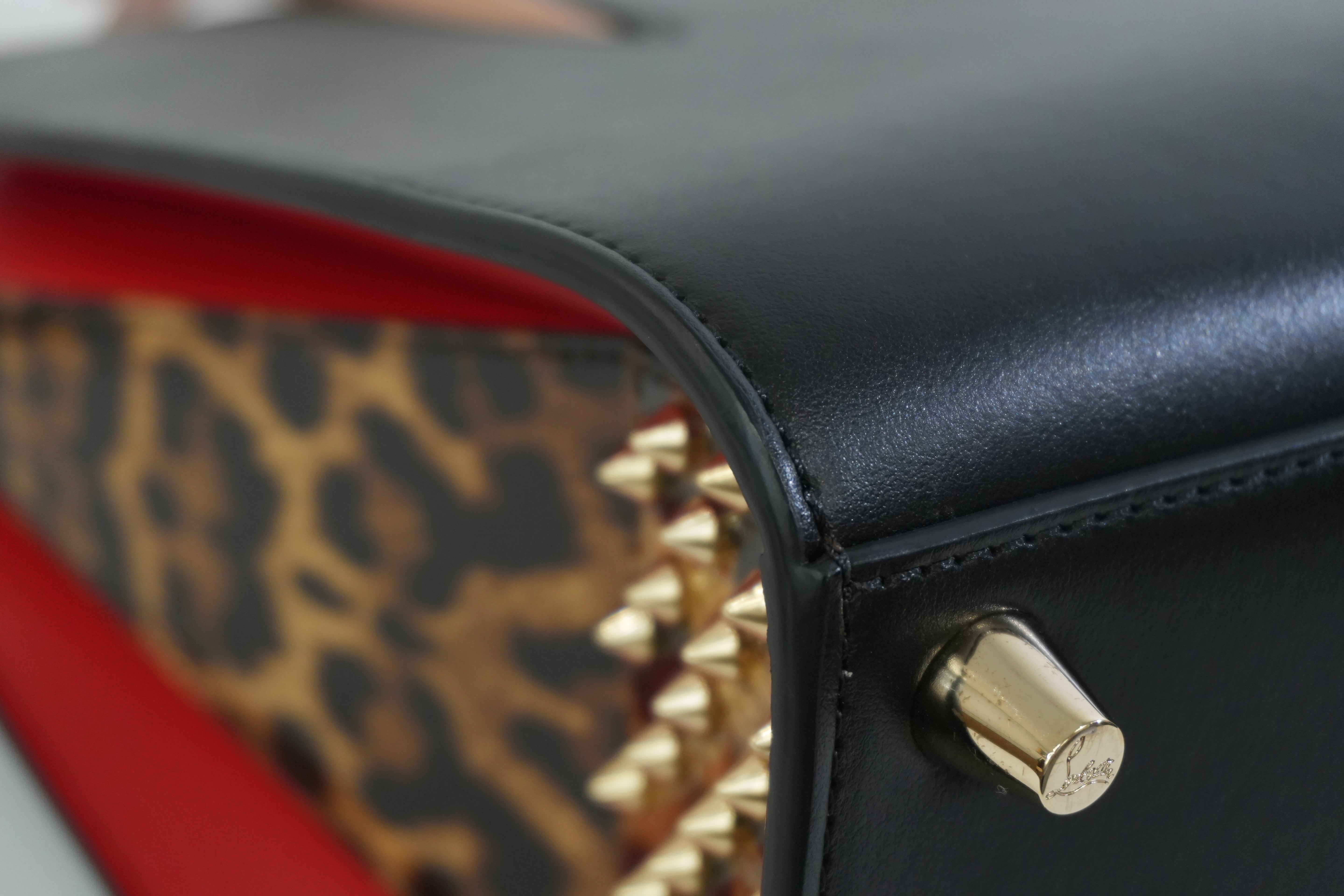 Christian Louboutin Two Way Paloma Mini Shoulder Bag Black Used