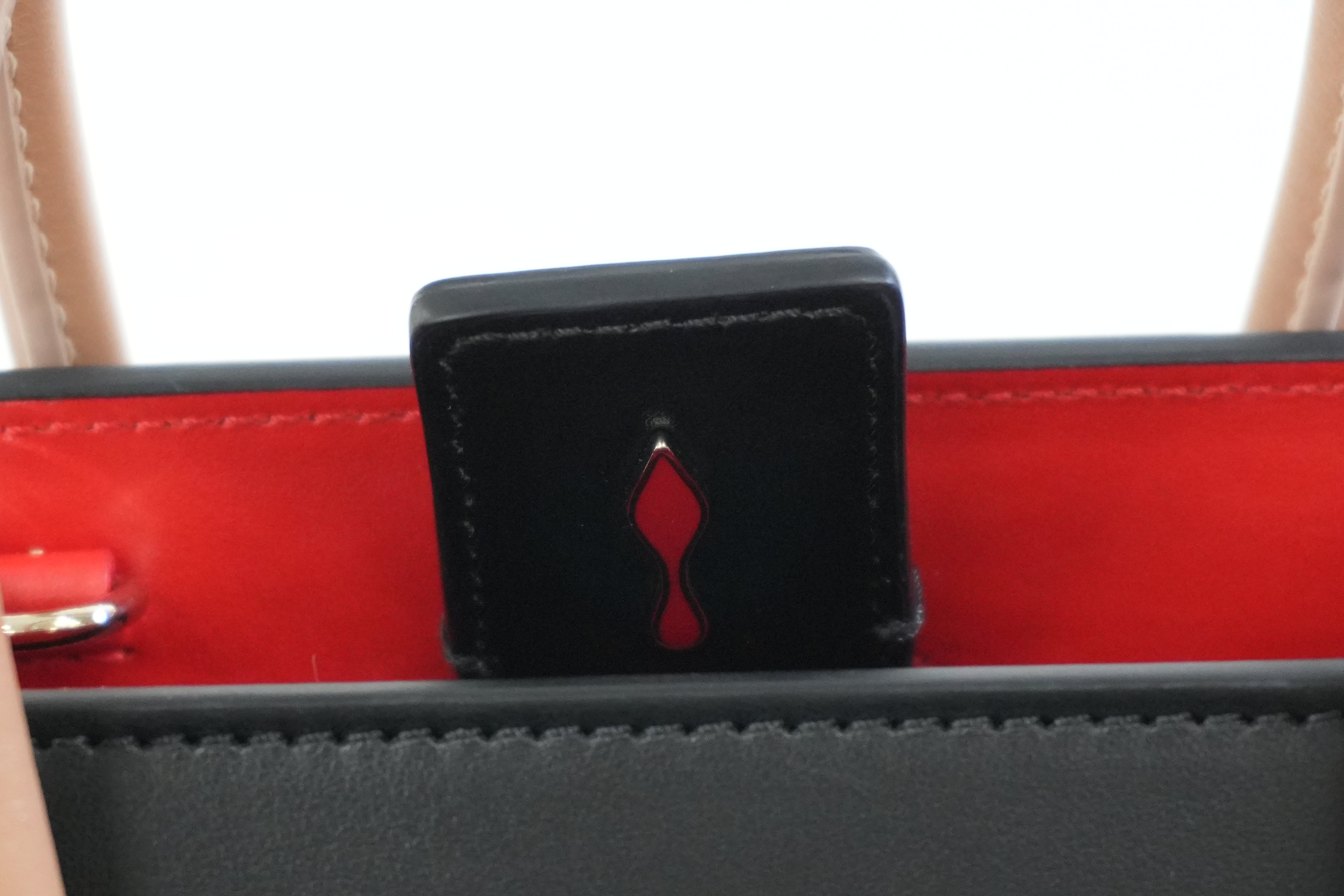Christian Louboutin Two Way Paloma Mini Shoulder Bag Black Used