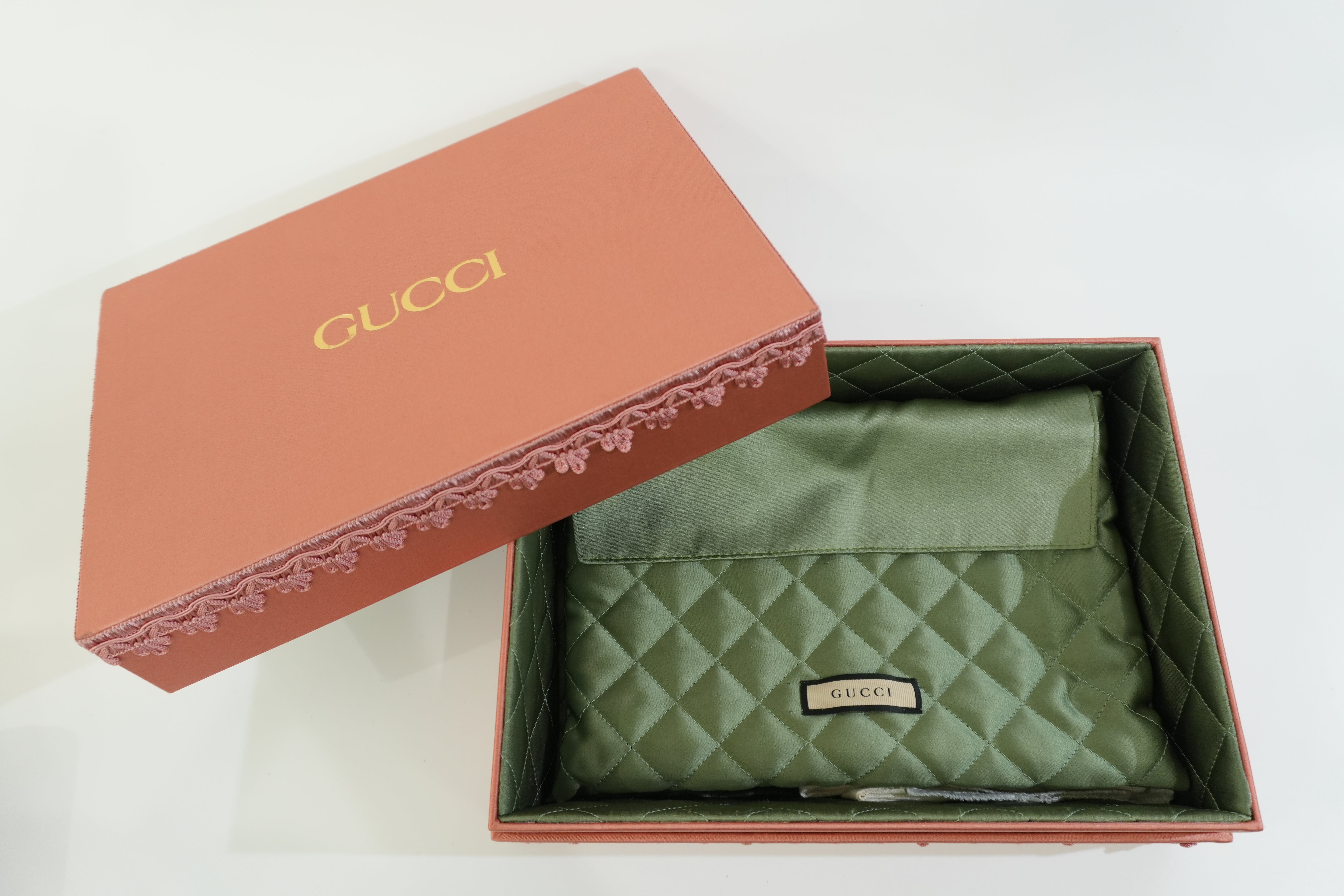 Gucci Snakeskin Leather Zippy Wallet Pink Used