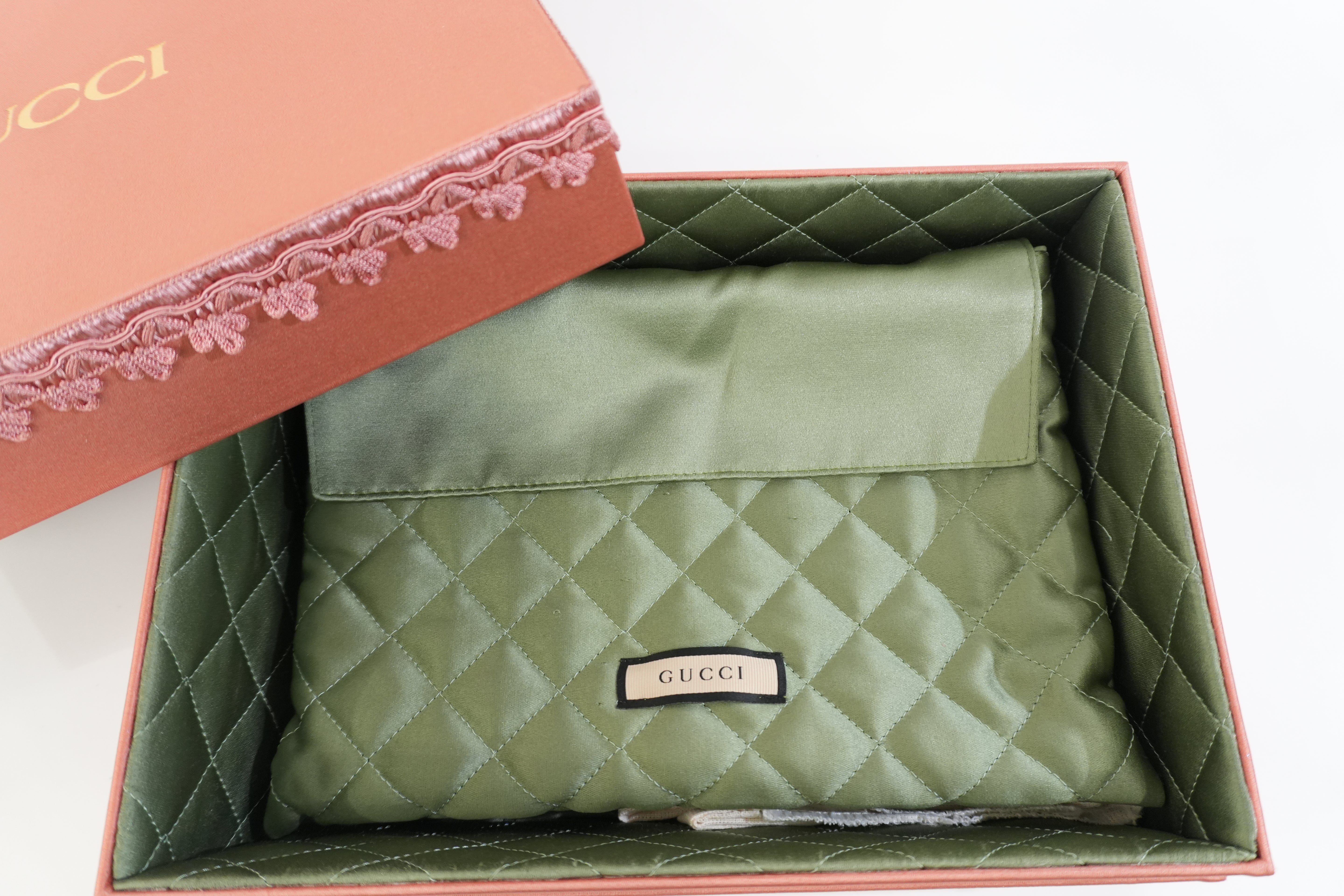 Gucci Snakeskin Leather Zippy Wallet Pink Used
