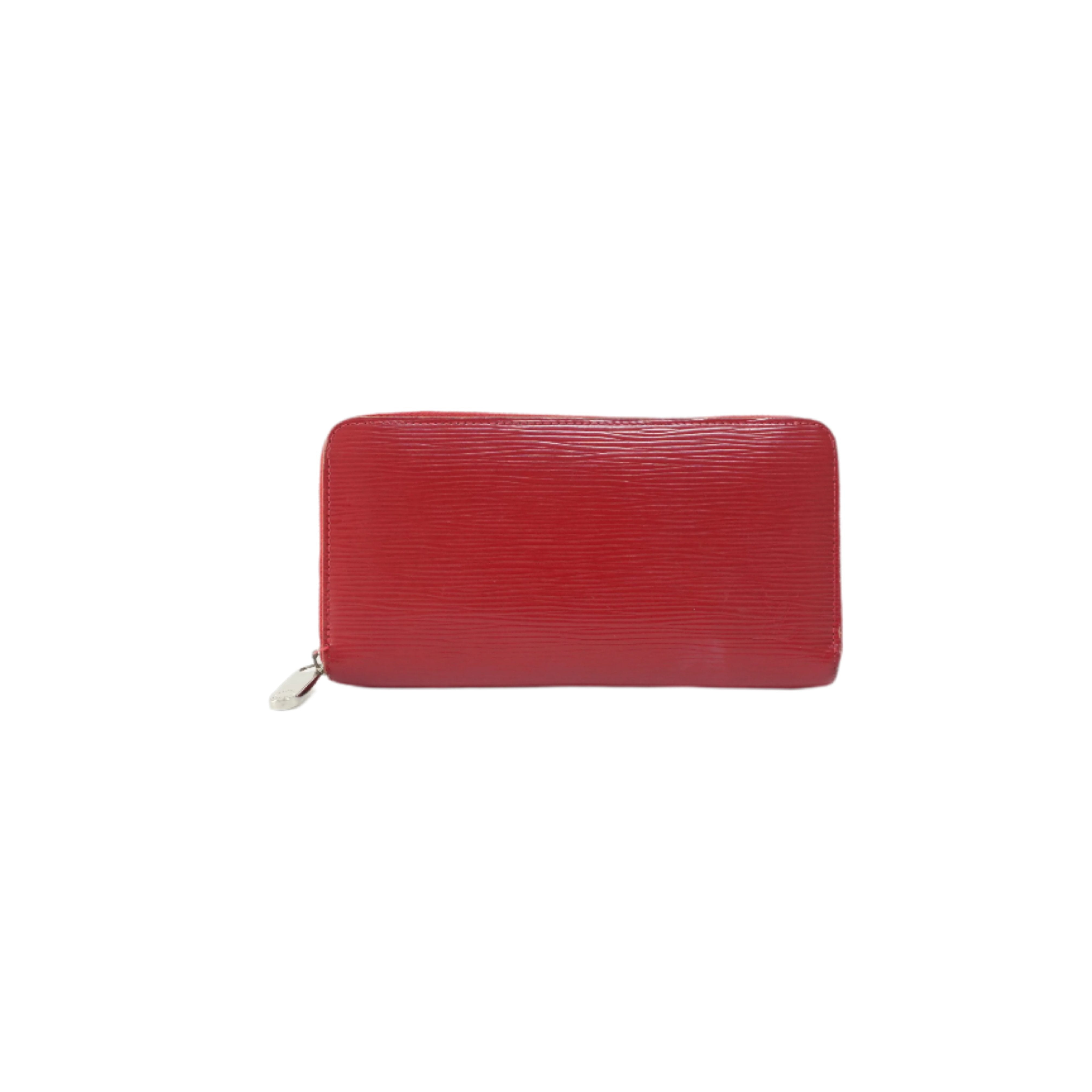 Louis Vuitton Epi Zippy Long Wallet Red Used