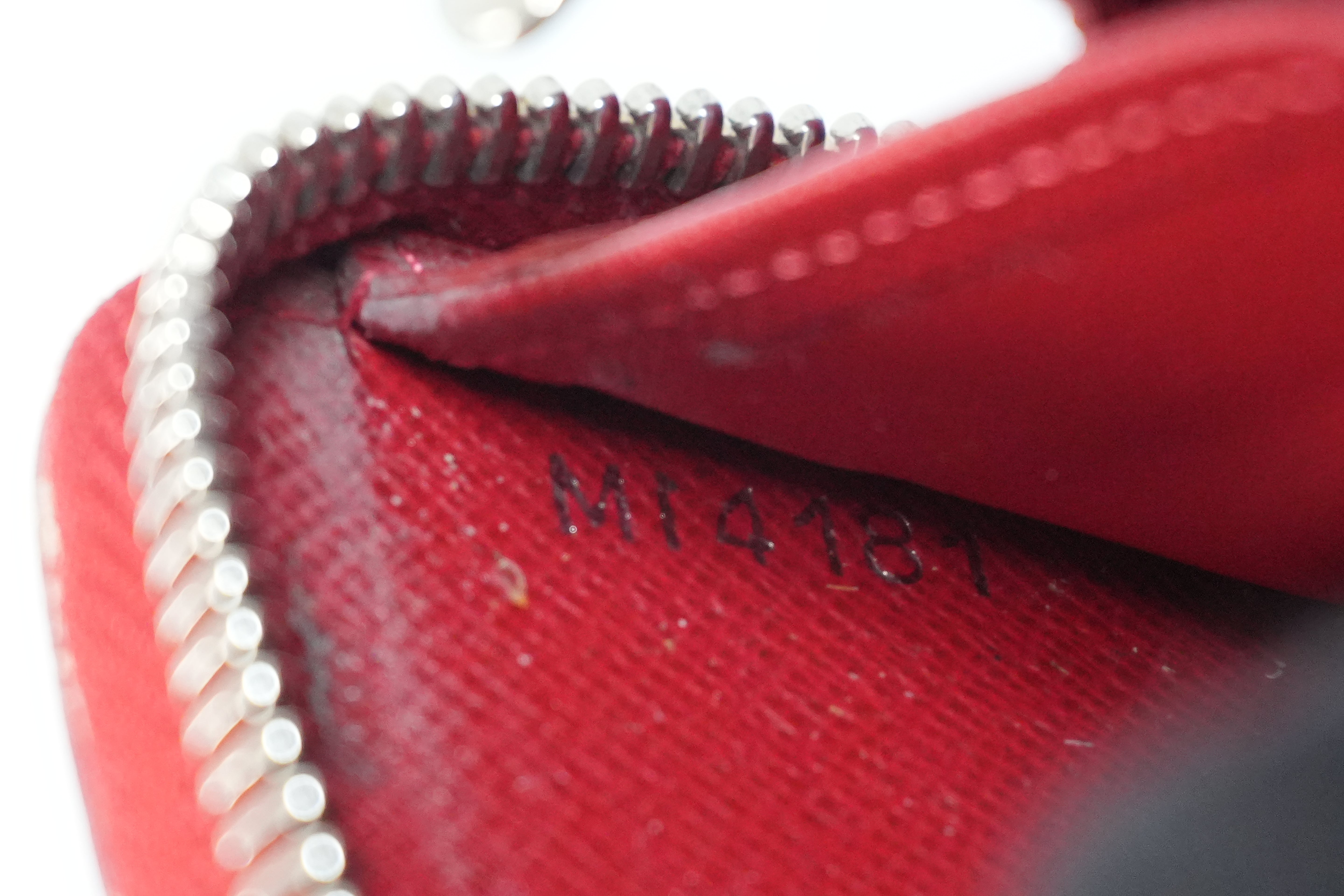 Louis Vuitton Epi Zippy Long Wallet Red Used