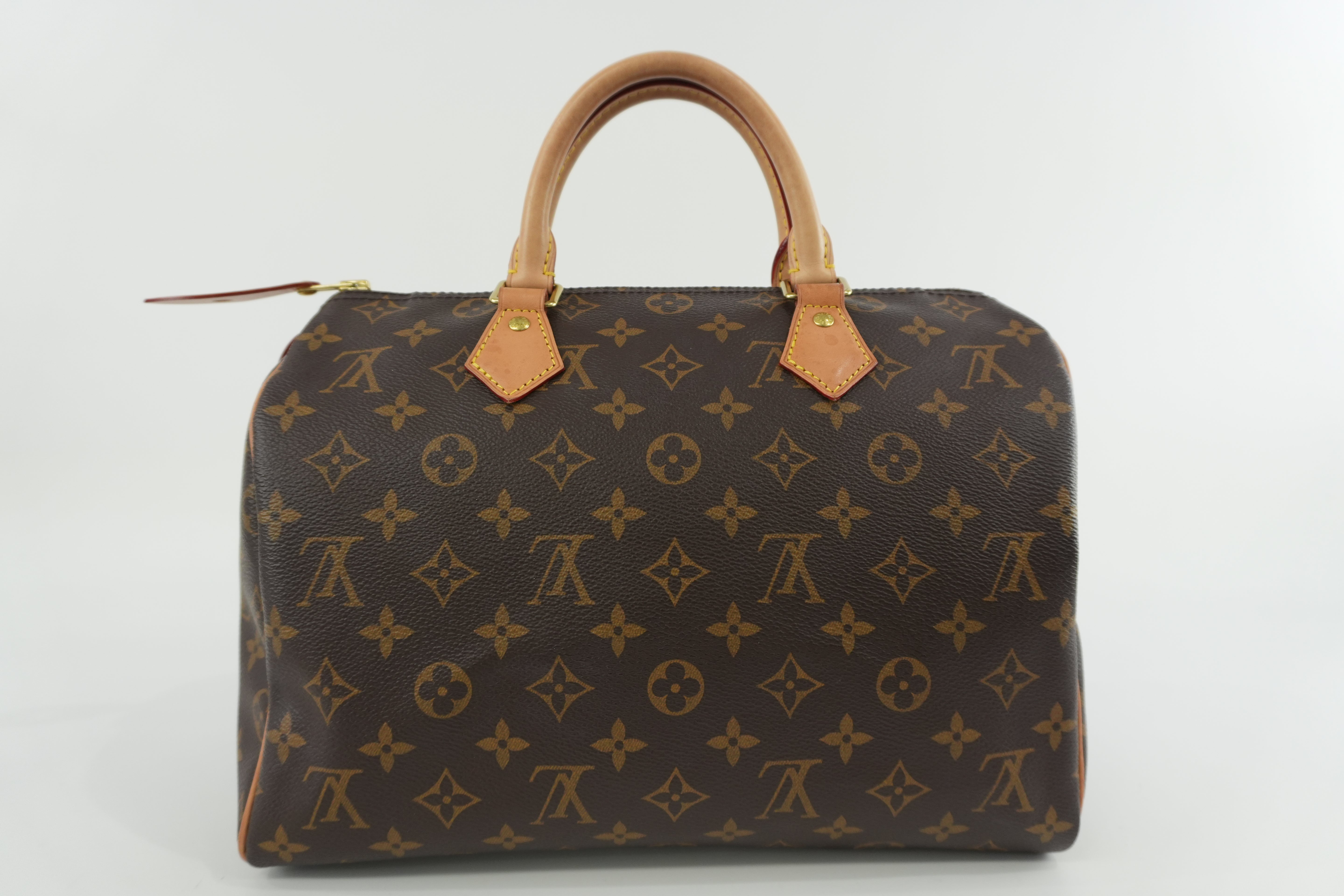 Louis Vuitton Monogram Speedy 30 Handbag Used