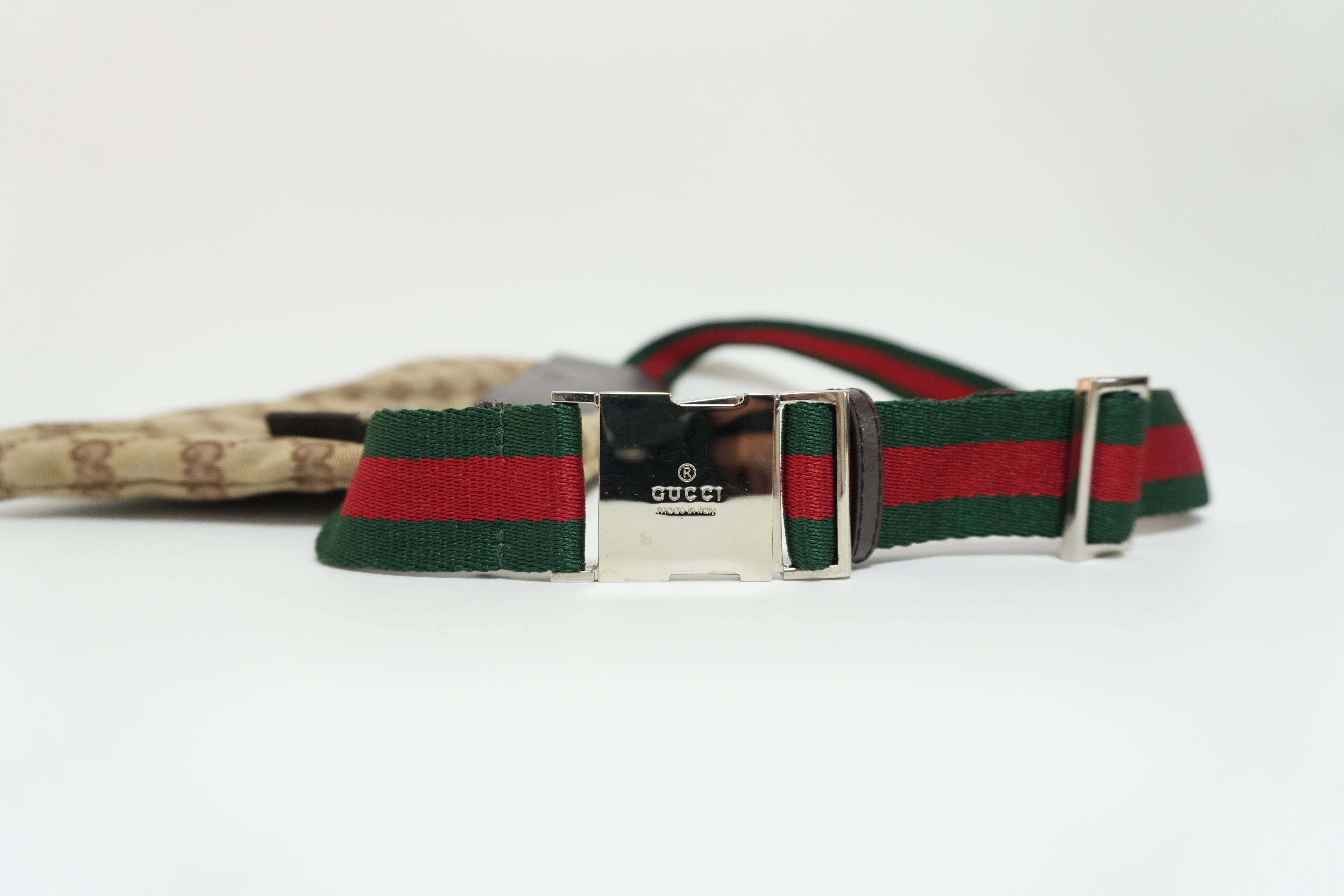 Gucci Canvas Belt Bag Used