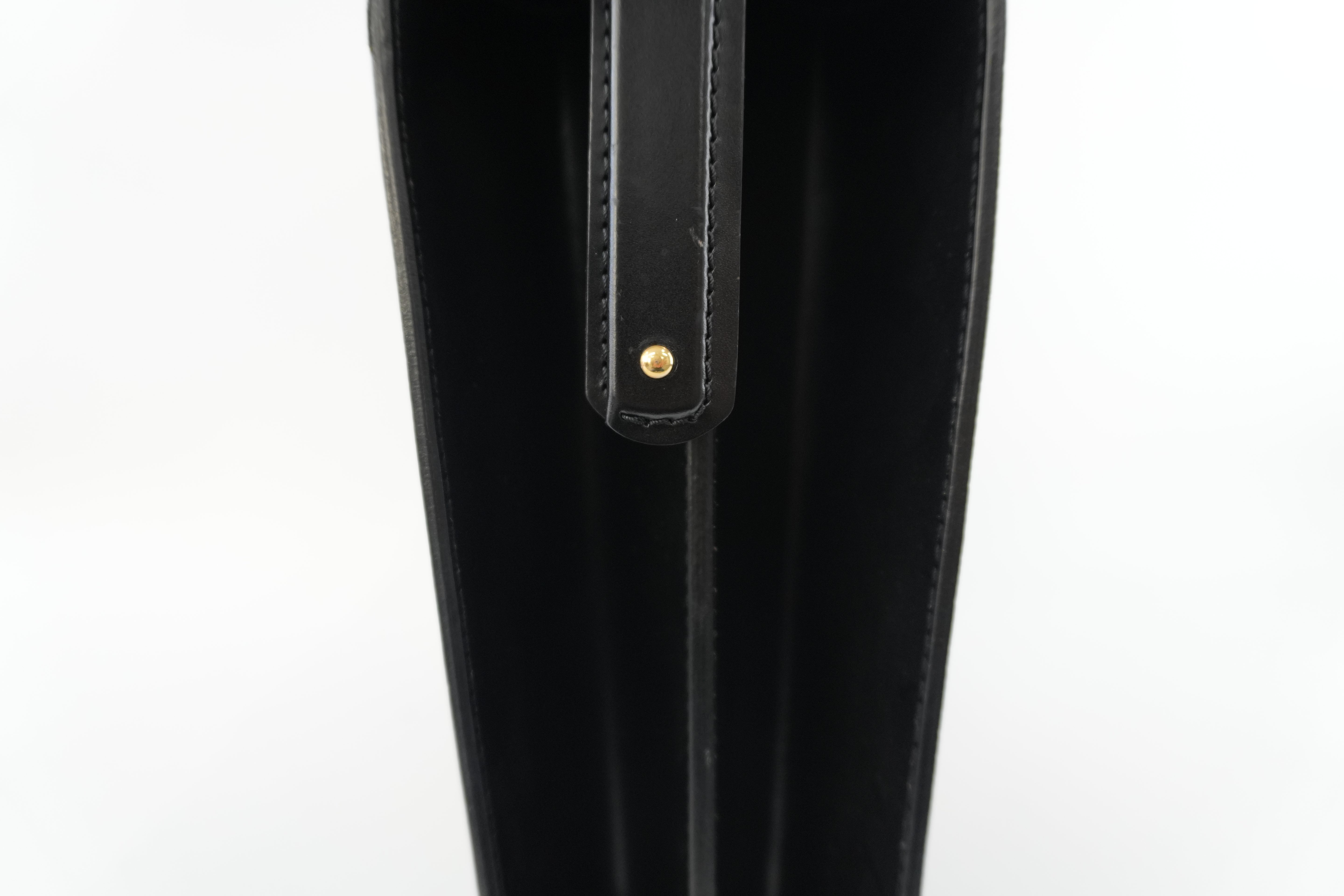 Louis Vuitton Briefcase Epi Black Used