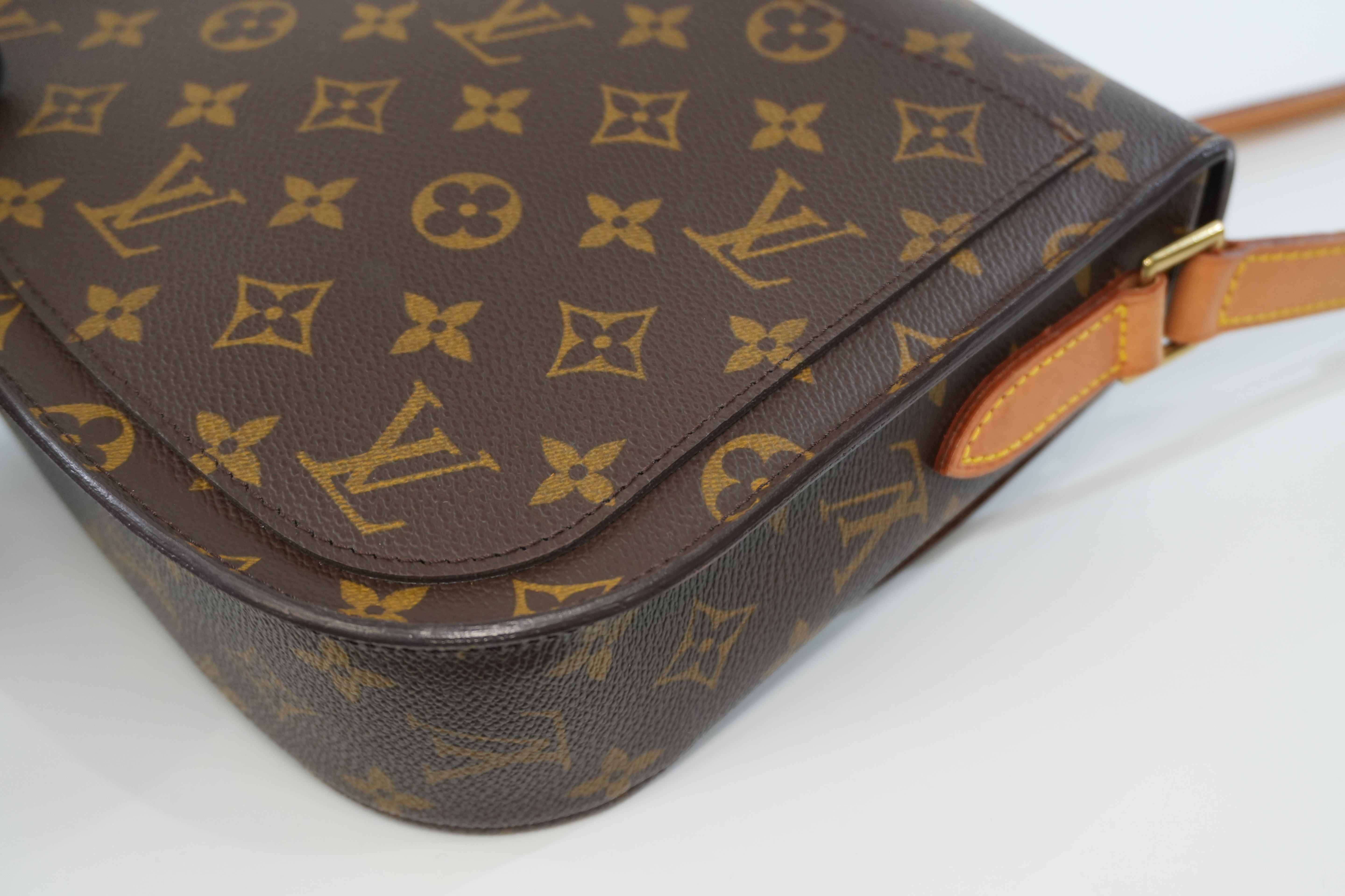 Pre-owned Louis Vuitton Monogram Saint Cloud GM Shoulder Bag Used