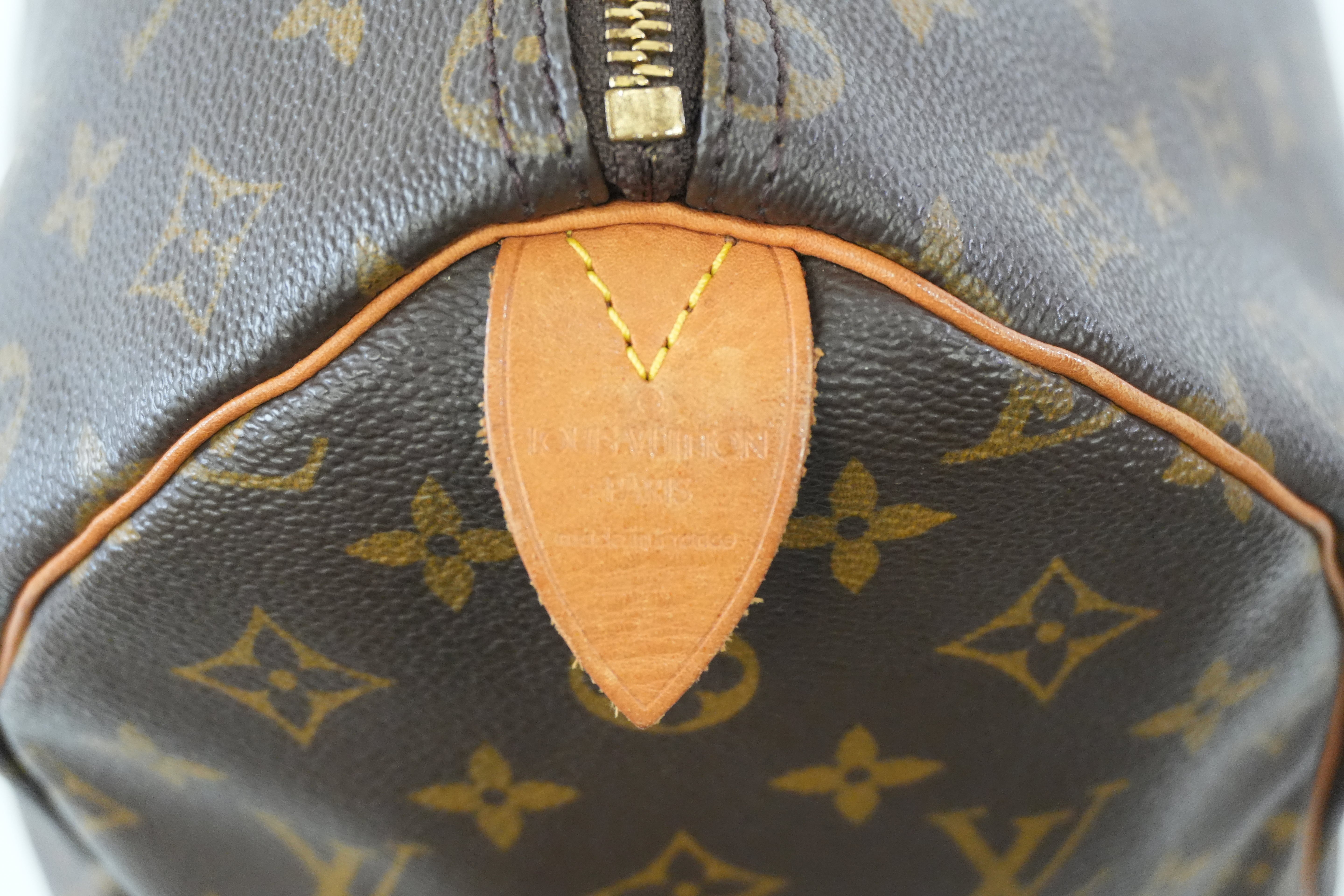 Pre-owned Louis Vuitton Monogram Speedy 35 Handbag Used