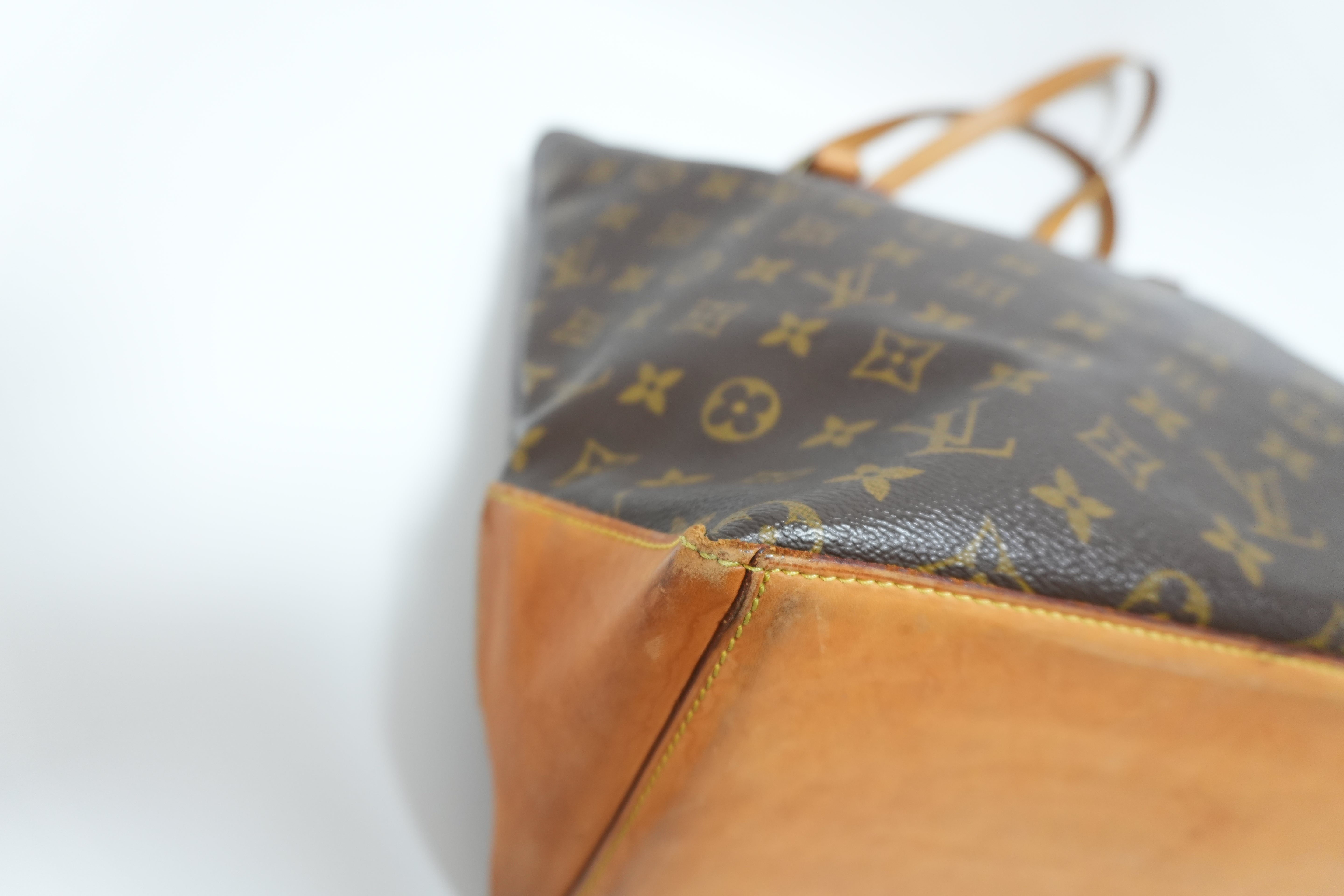 Louis Vuitton Monogram Cabas Mezzo Tote Bag Used