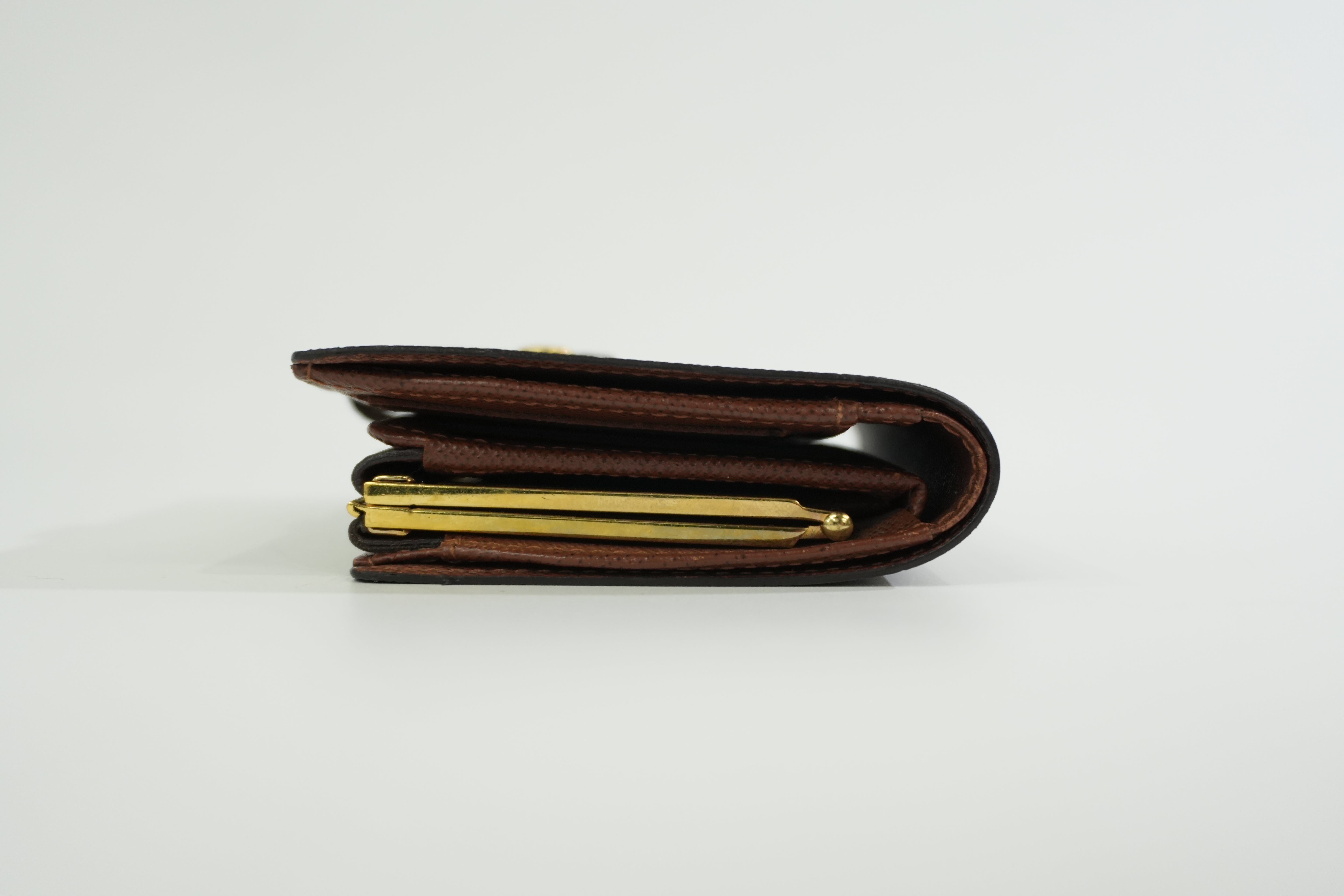 Louis Vuitton Monogram Kisslock Wallet Used