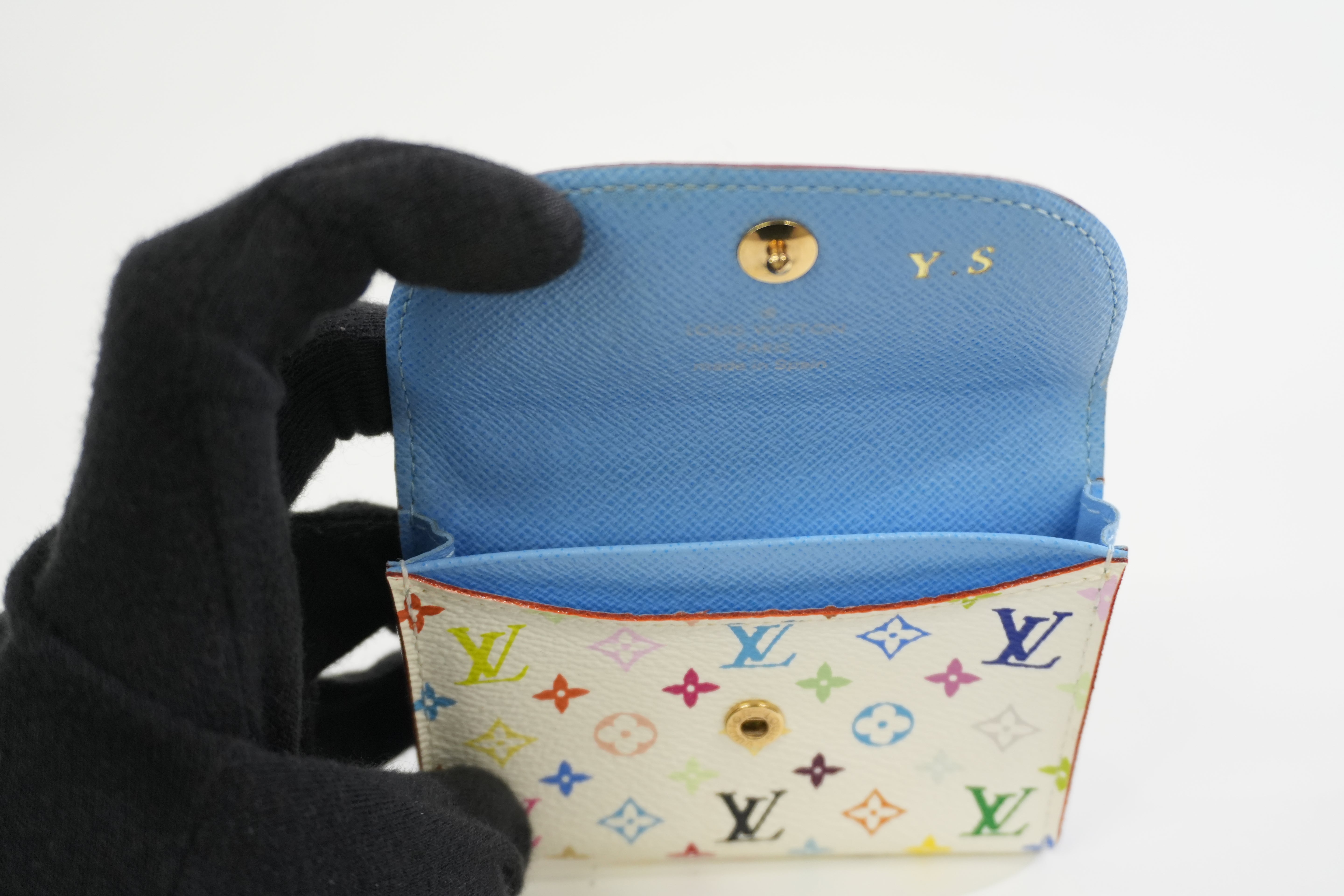 Louis Vuitton Multicolor Card Holder Used