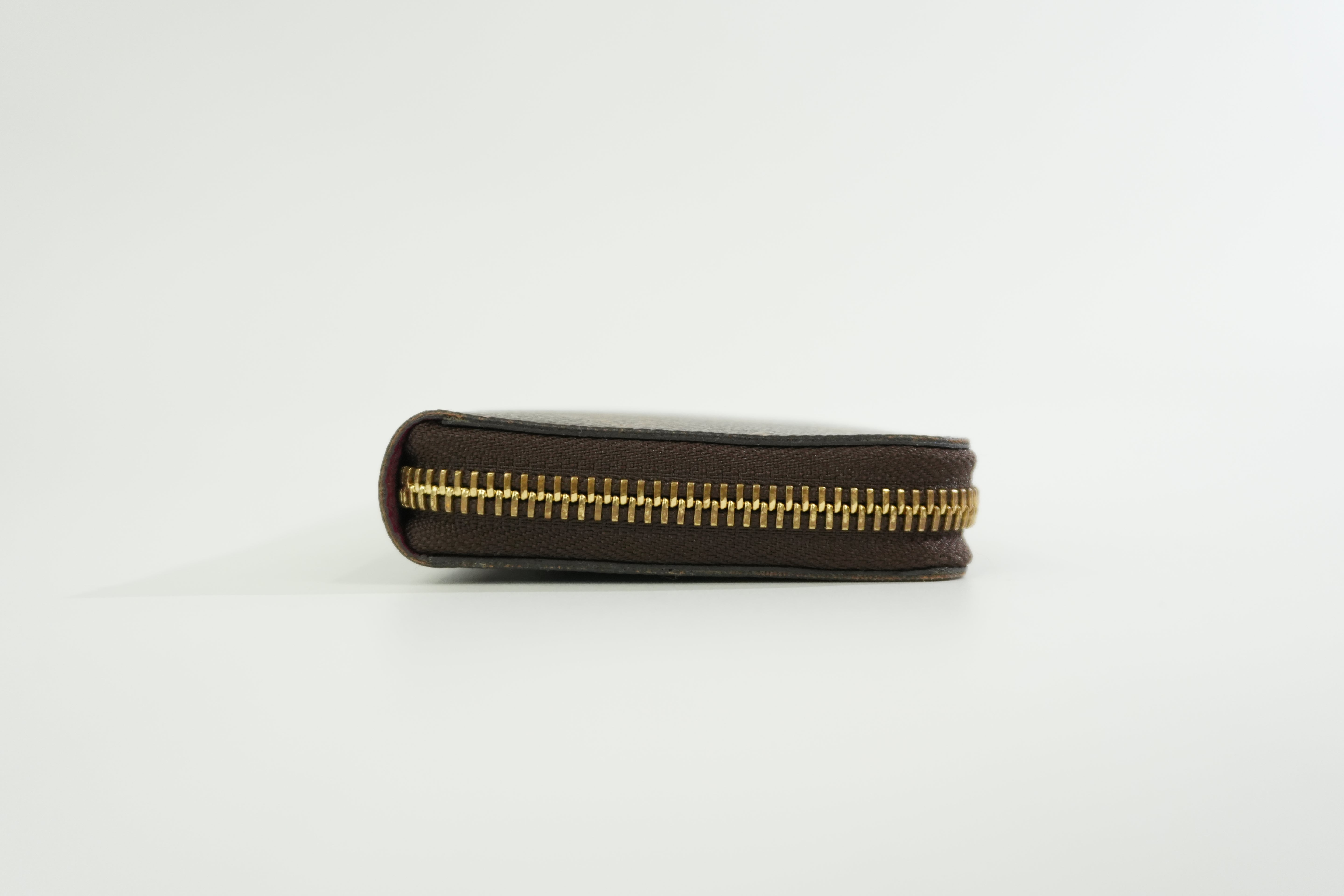 Louis Vuitton Monogram Clemence Wallet Purple Used