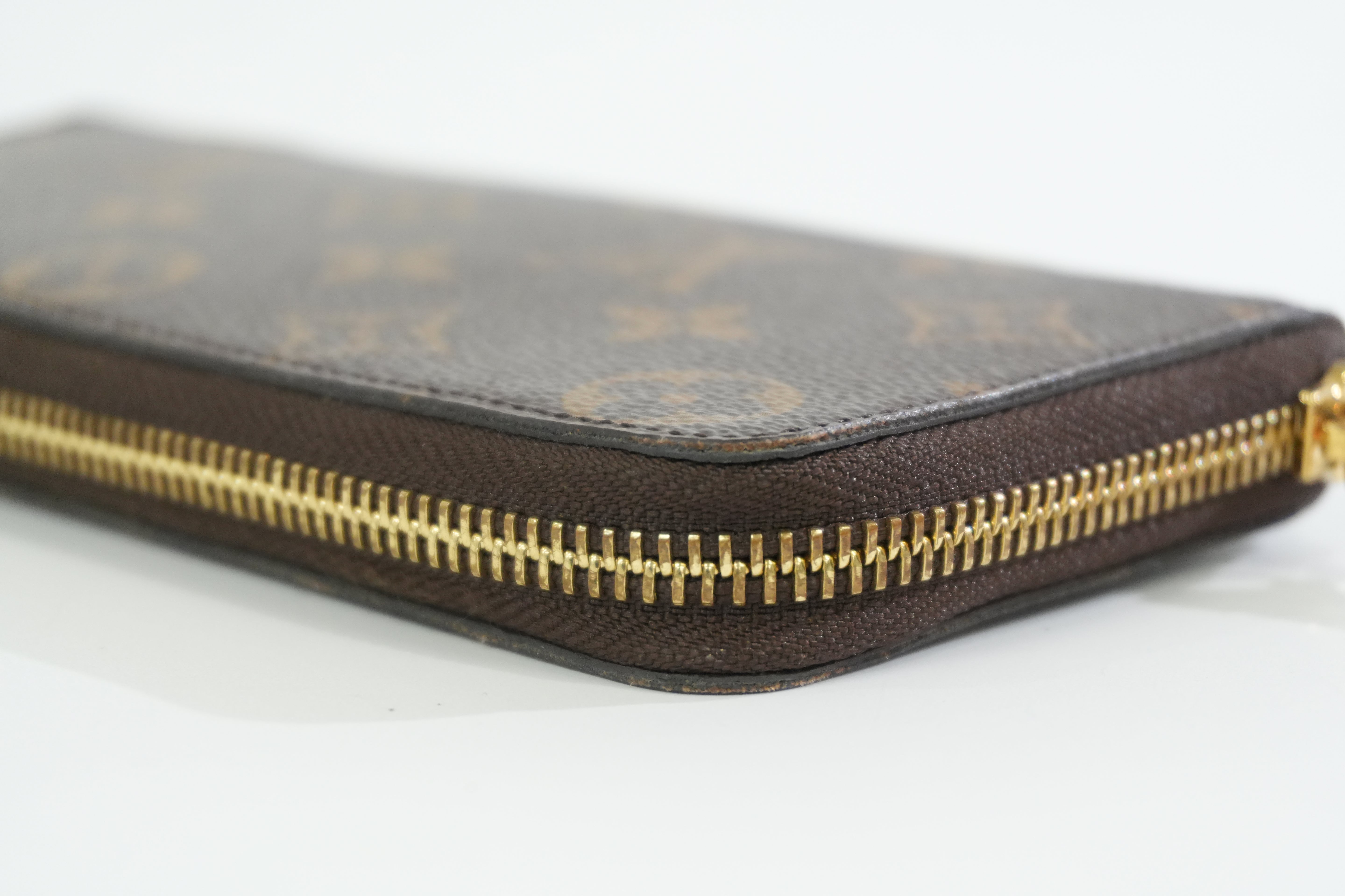 Louis Vuitton Monogram Clemence Wallet Purple Used