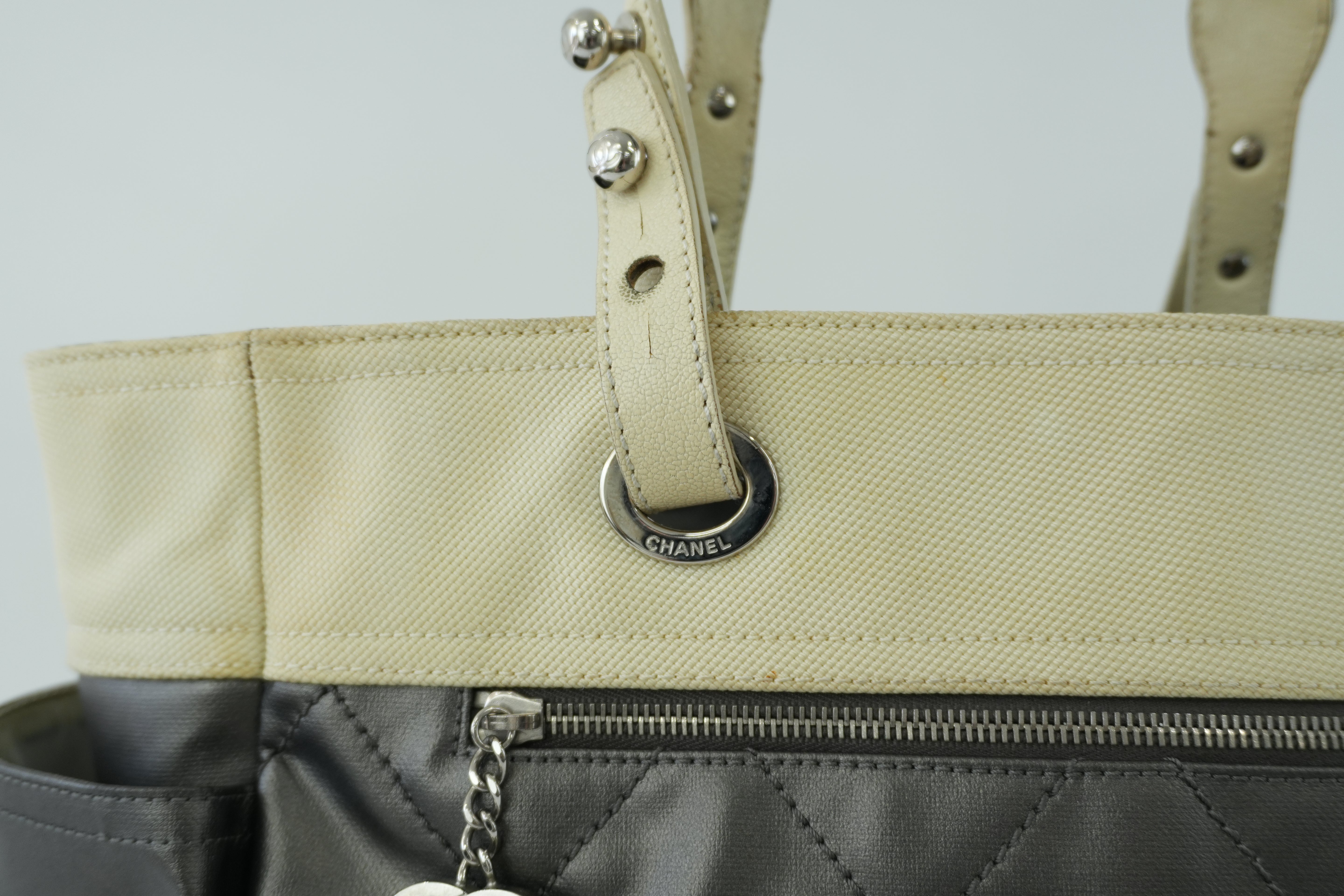 Chanel Paris Biarritz Tote Bag Used