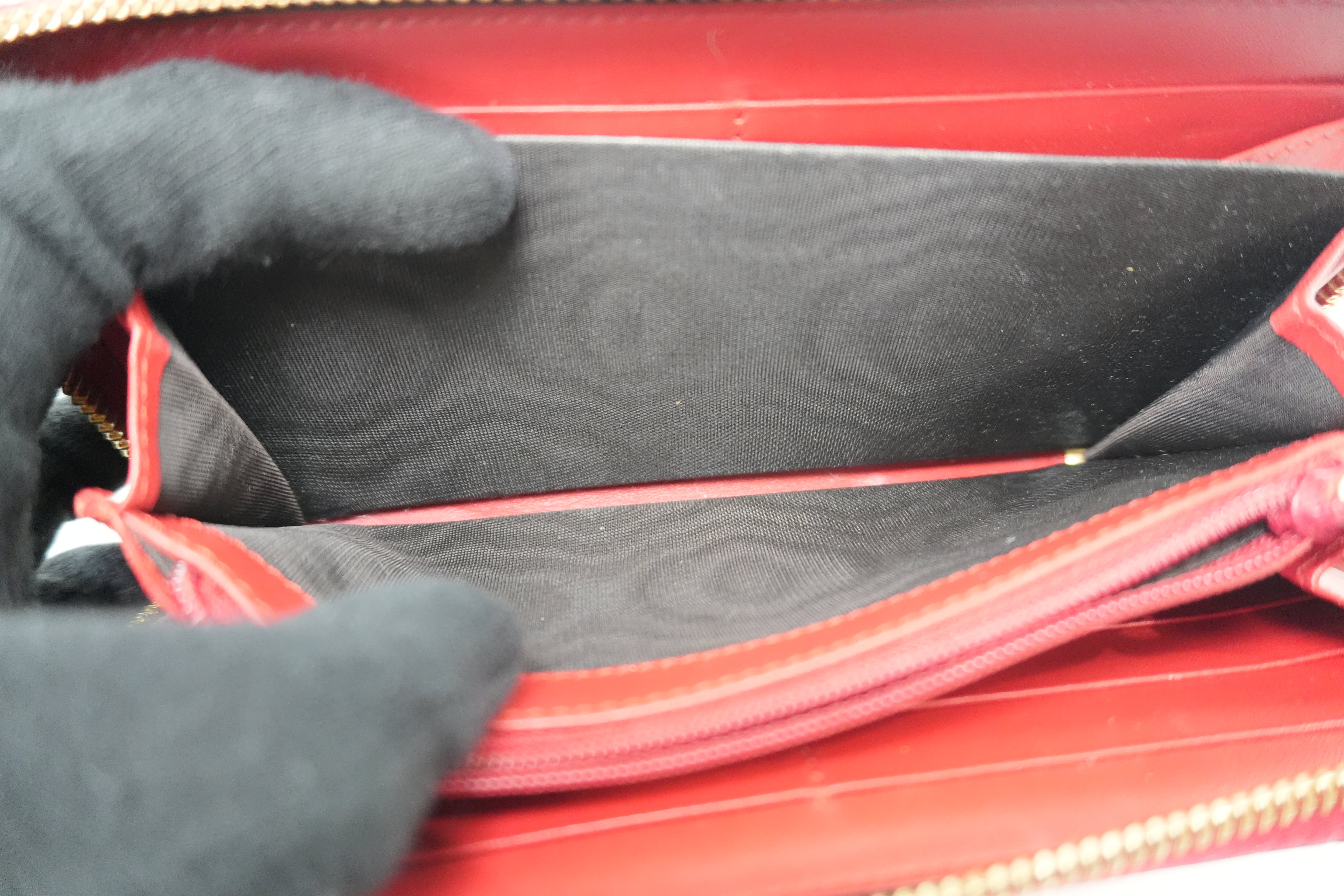 Gucci Supreme Cat Long Wallet Used