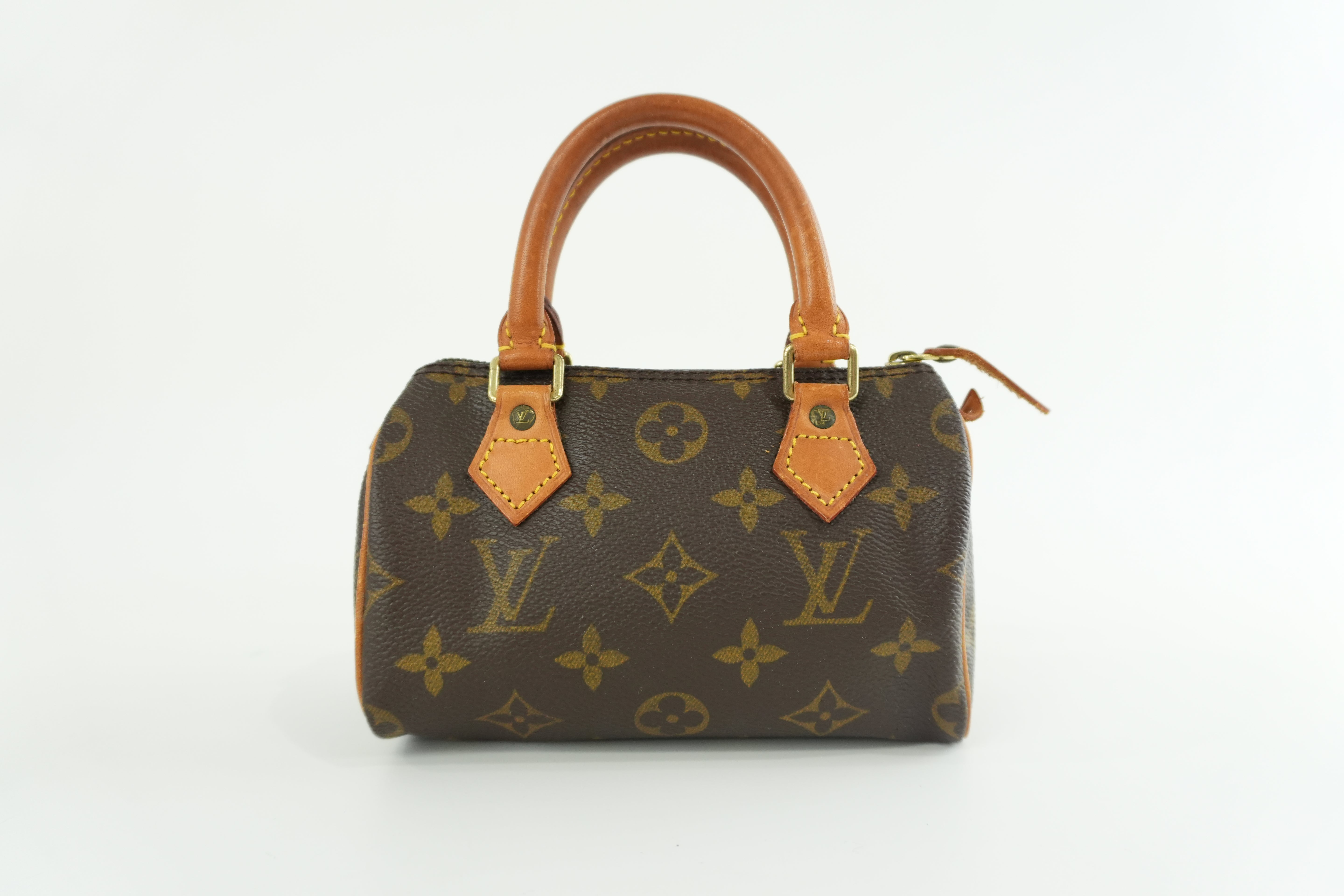 Louis Vuitton Monogram Mini Speedy Handbag Used
