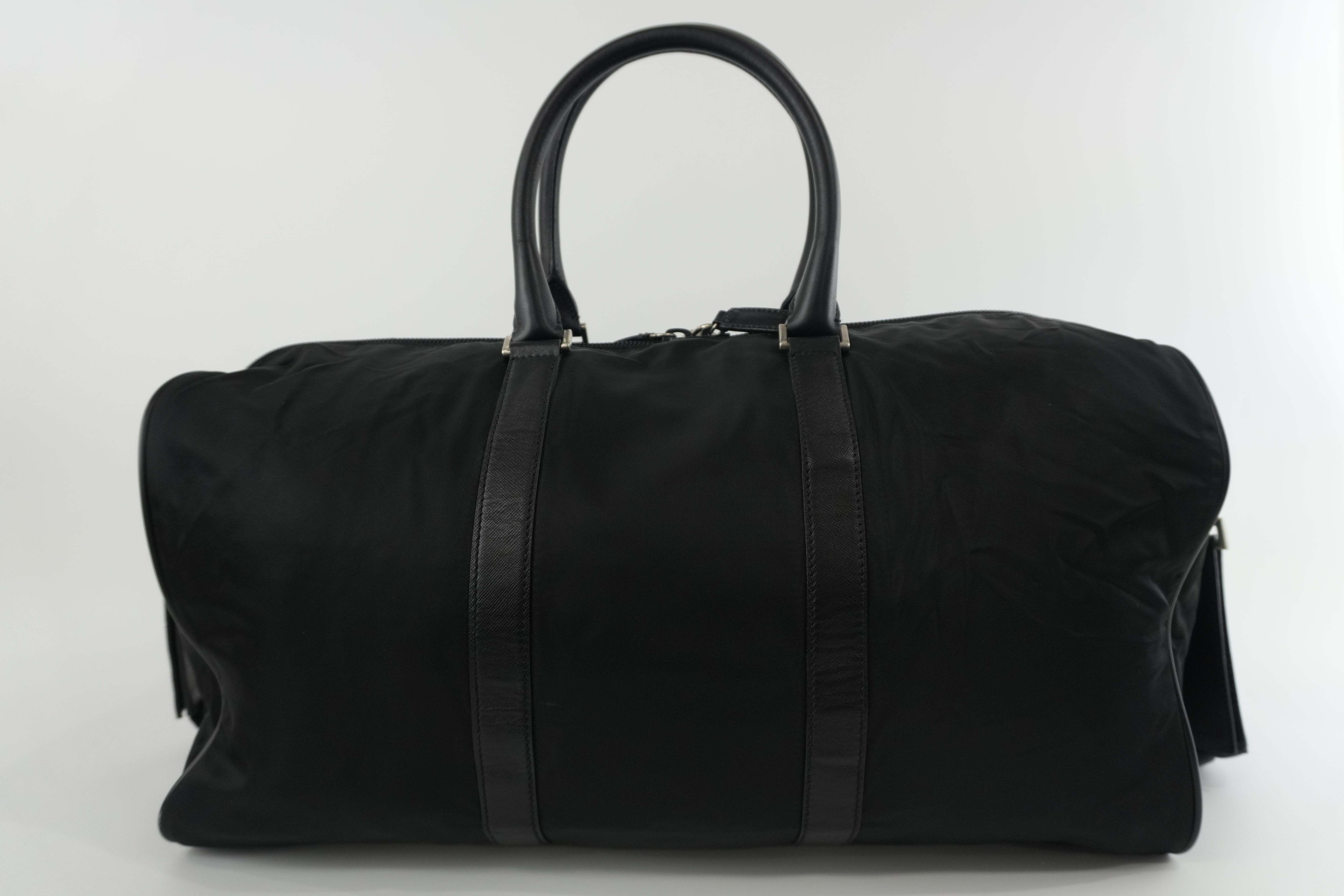 Prada Boston Bag Black Used