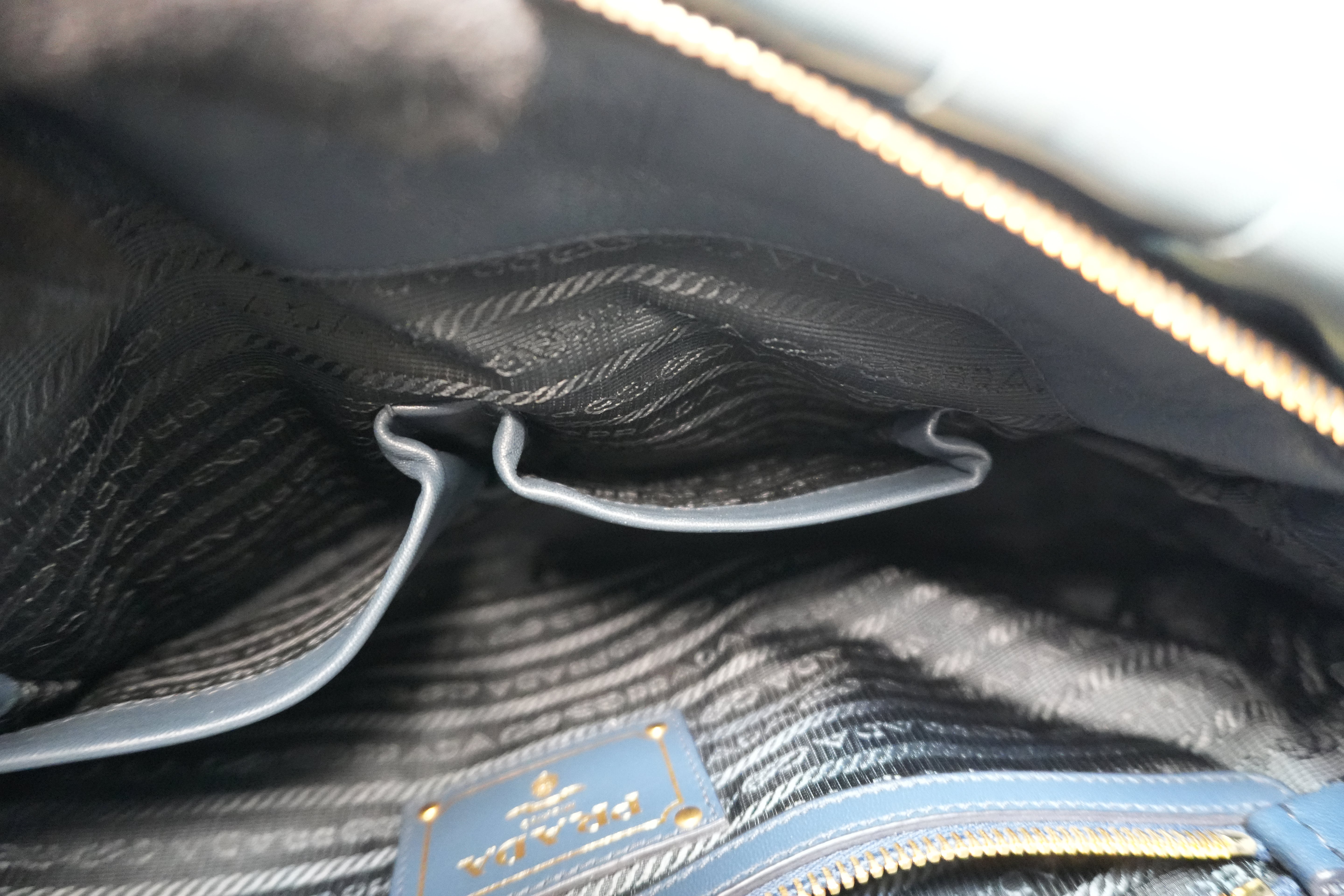 Prada Gaufre Two Way Bag Used