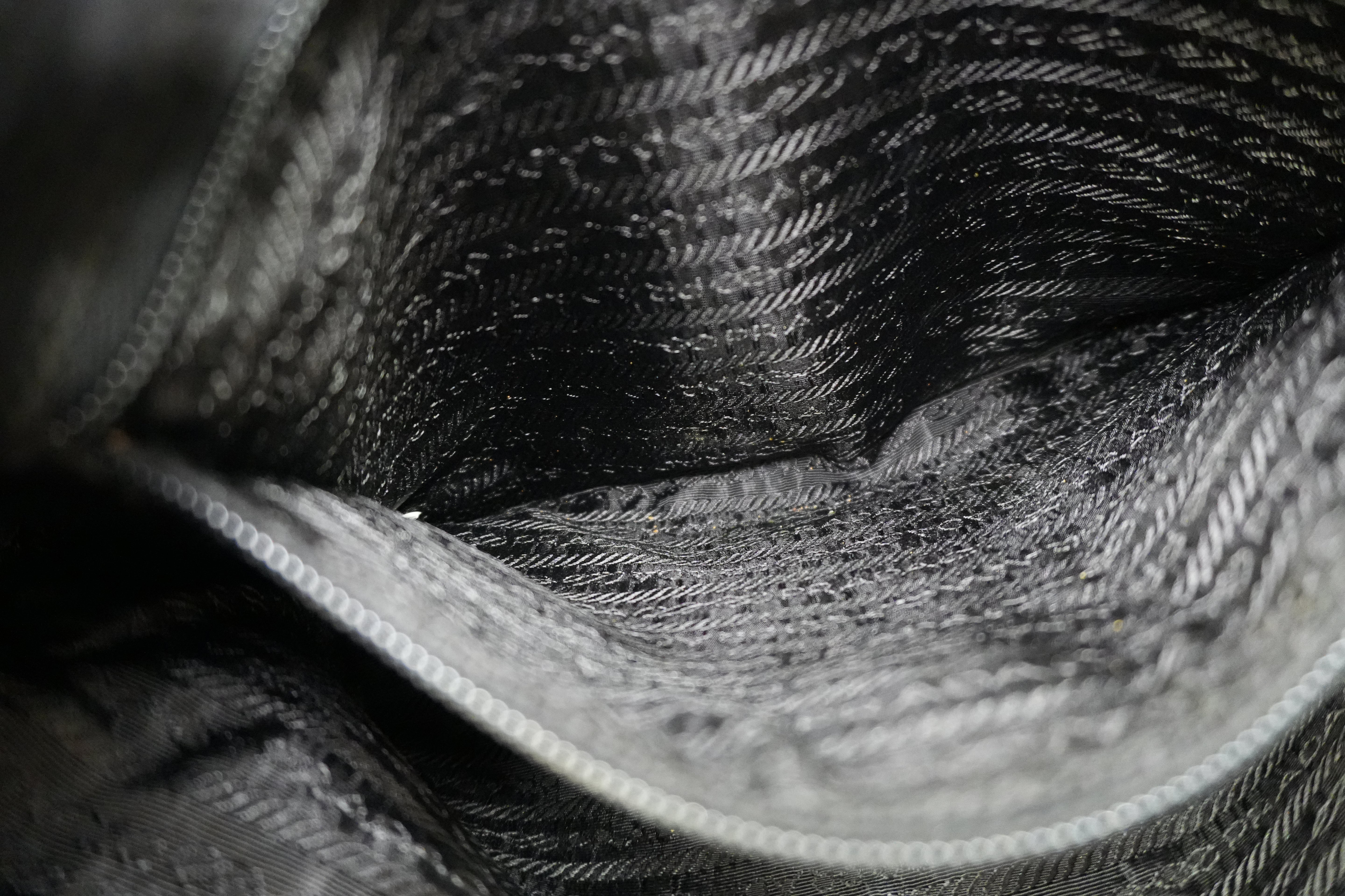 Pre-owned Prada Nylon Shoulder Bag Black