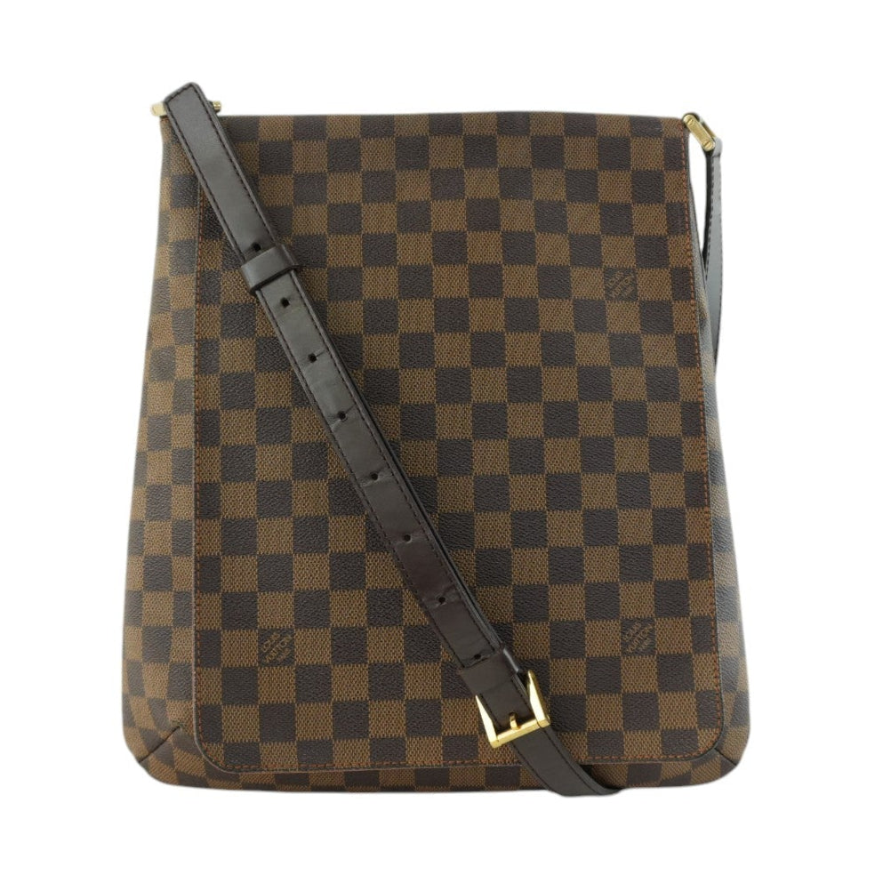 Louis Vuitton Damier Ebene Musette Shoulder Bag Used