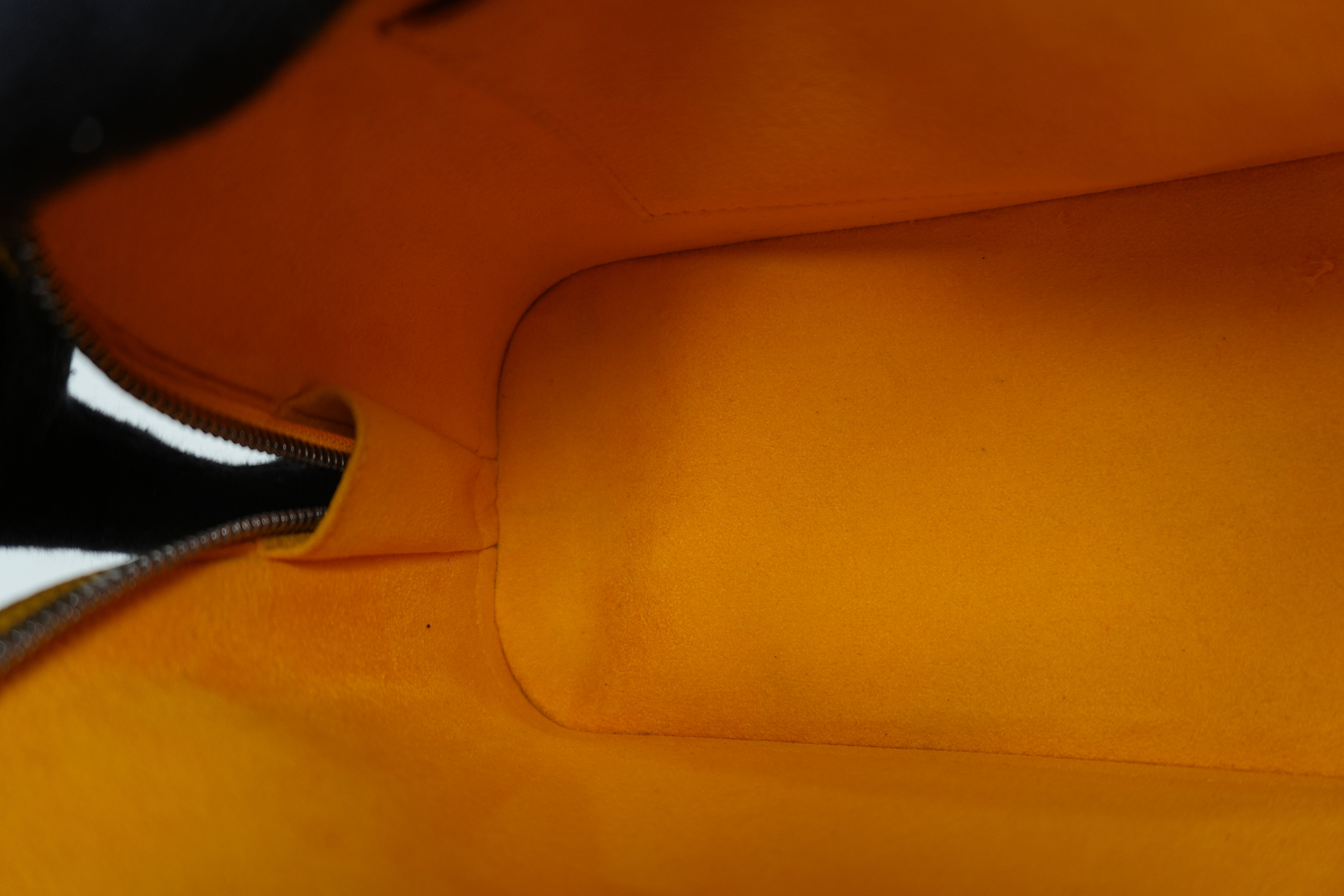 Louis Vuitton Alma Handbag BB Yellow Used