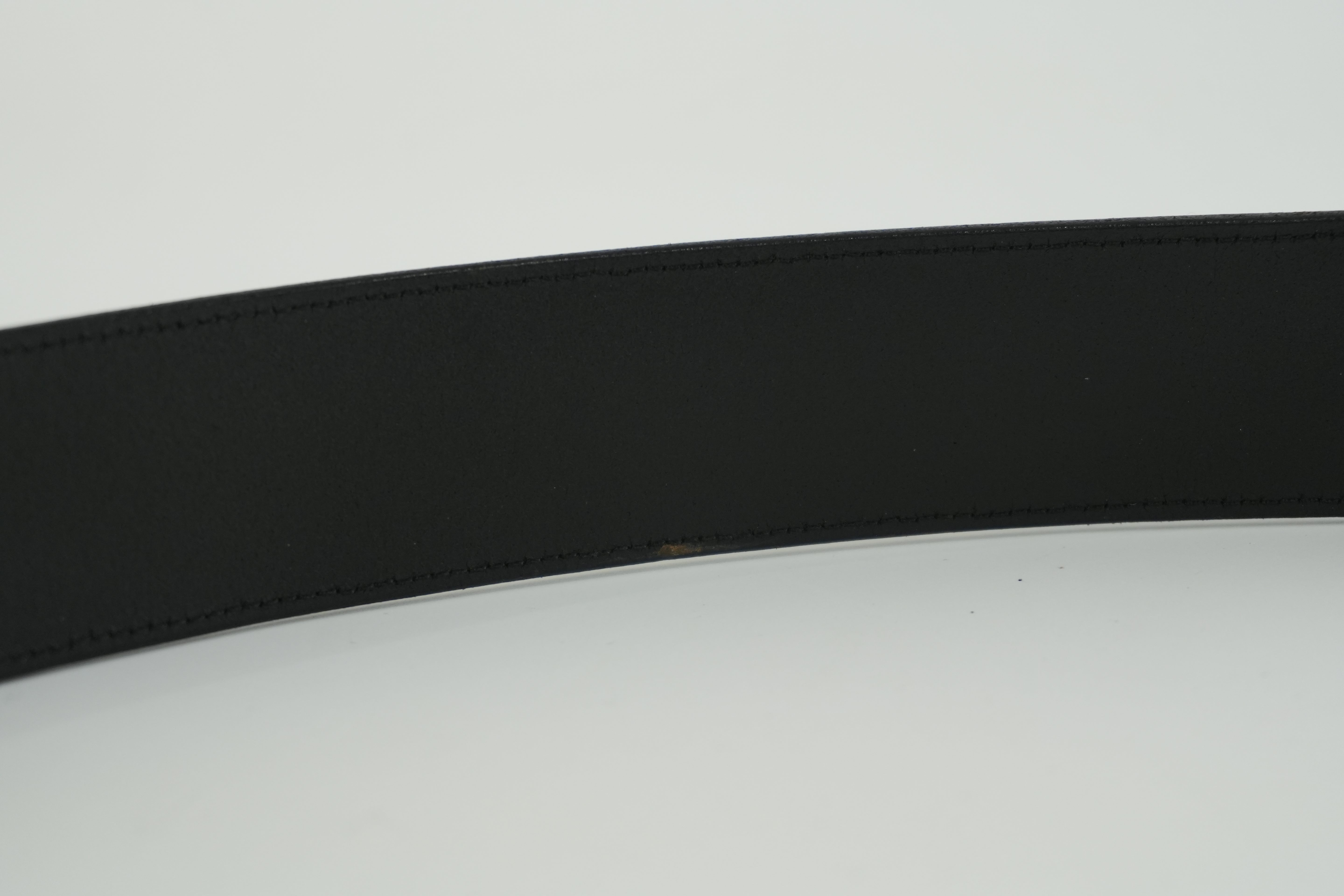 Gucci Belt Leather Size 100 Used