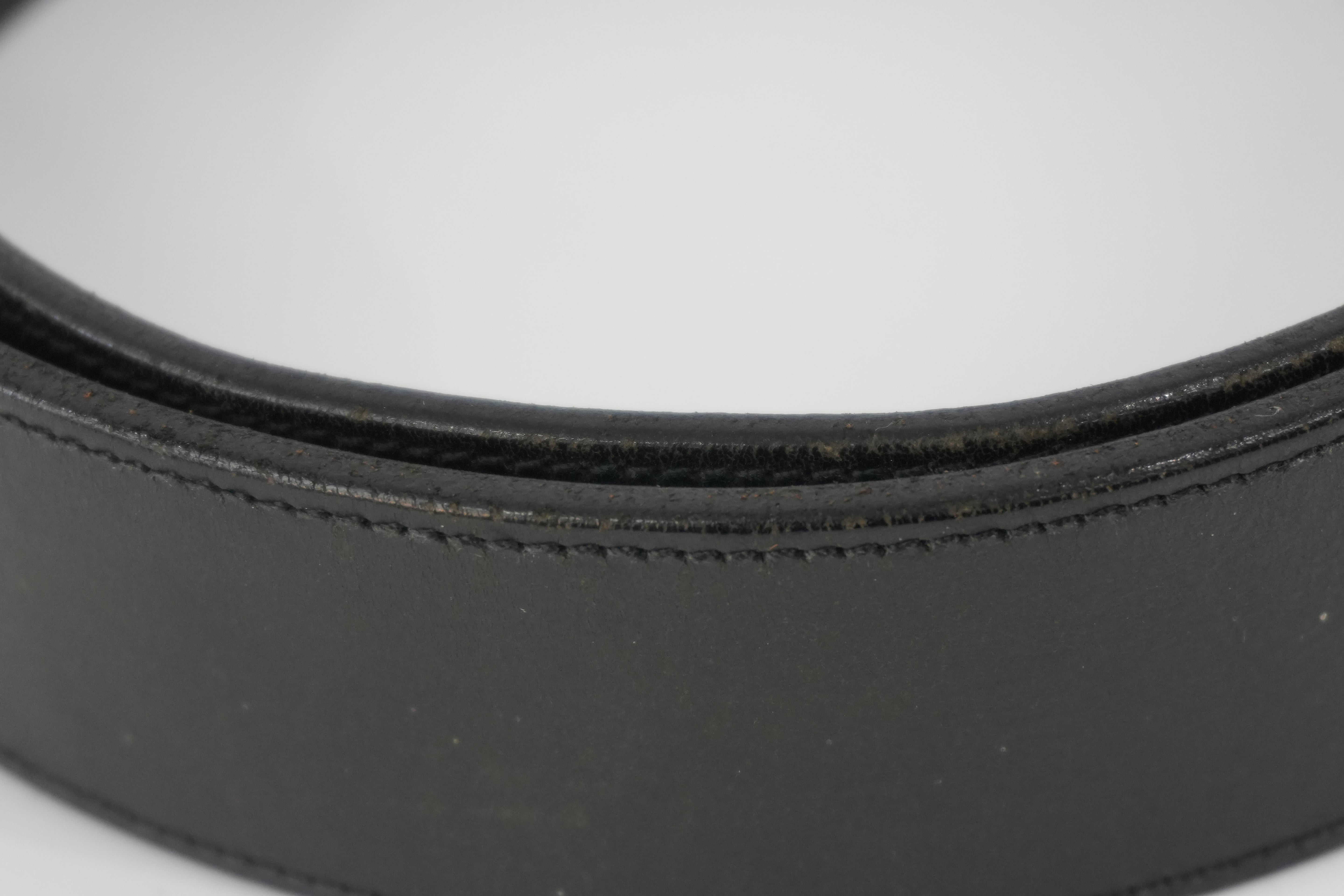 Gucci Belt Leather Size 100 Used