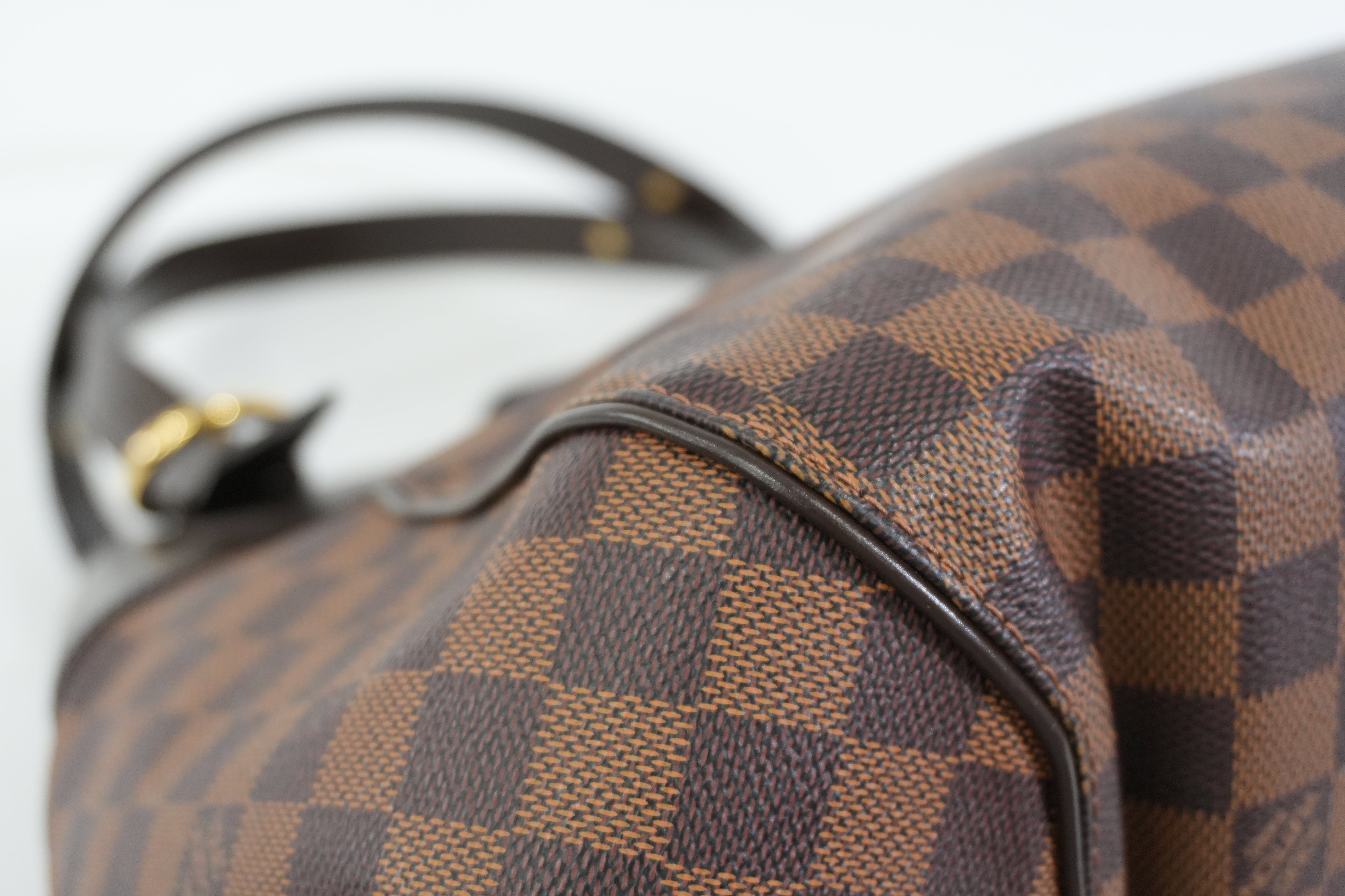 Pre-owned Louis Vuitton Damier Ebene Sistina GM Tote Bag