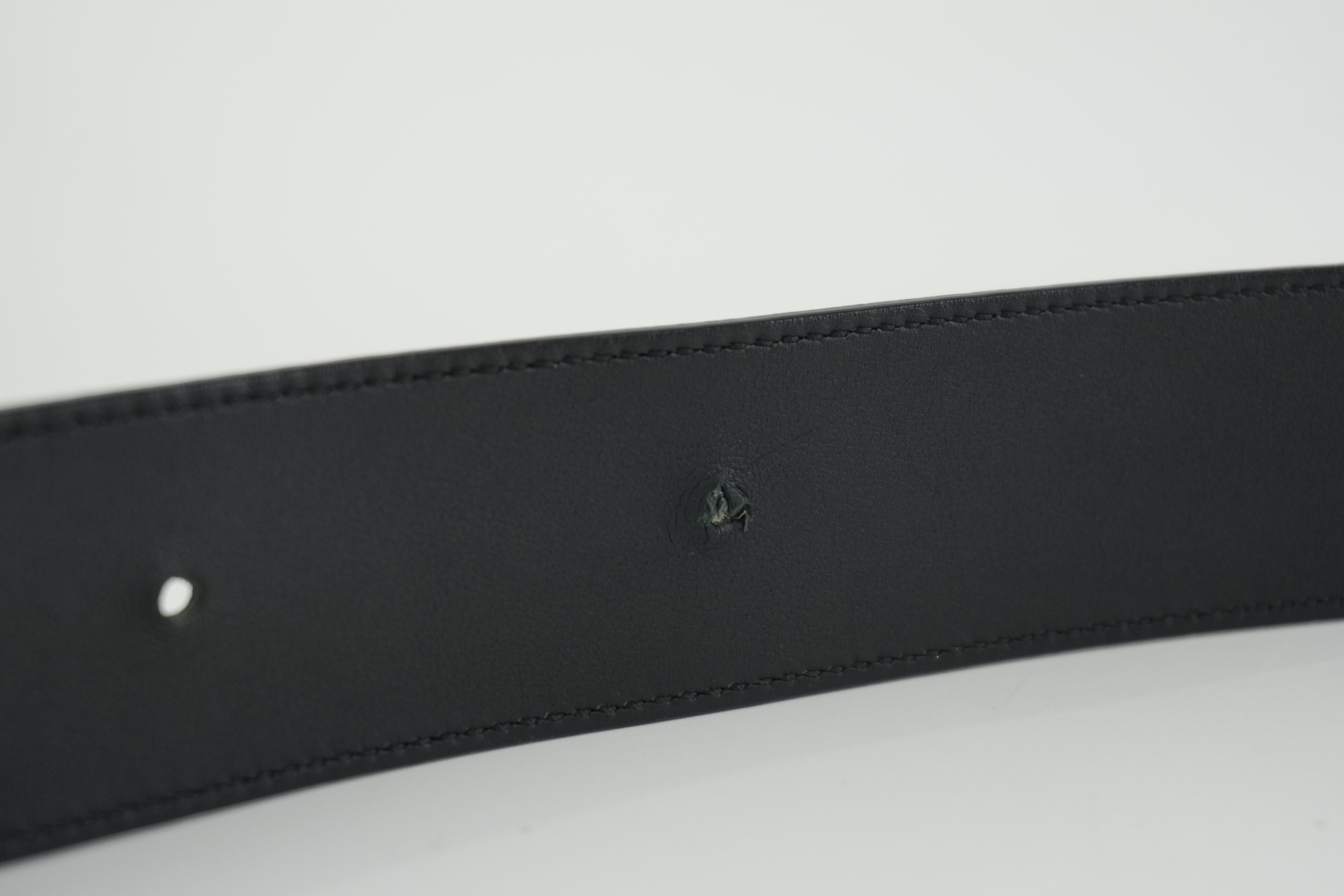 Gucci GG Marmont Belt Leather Black Used