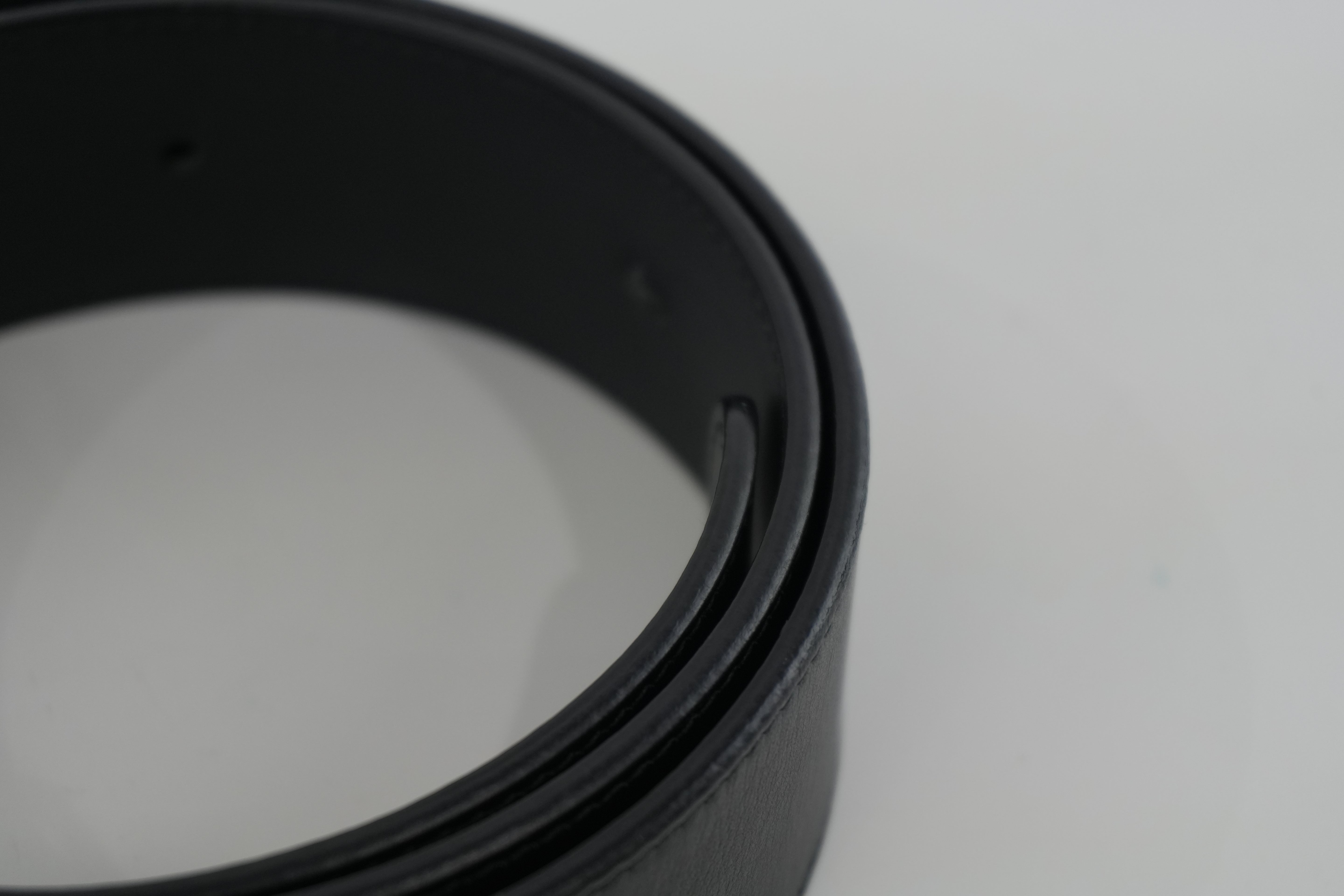 Gucci GG Marmont Belt Leather Black Used