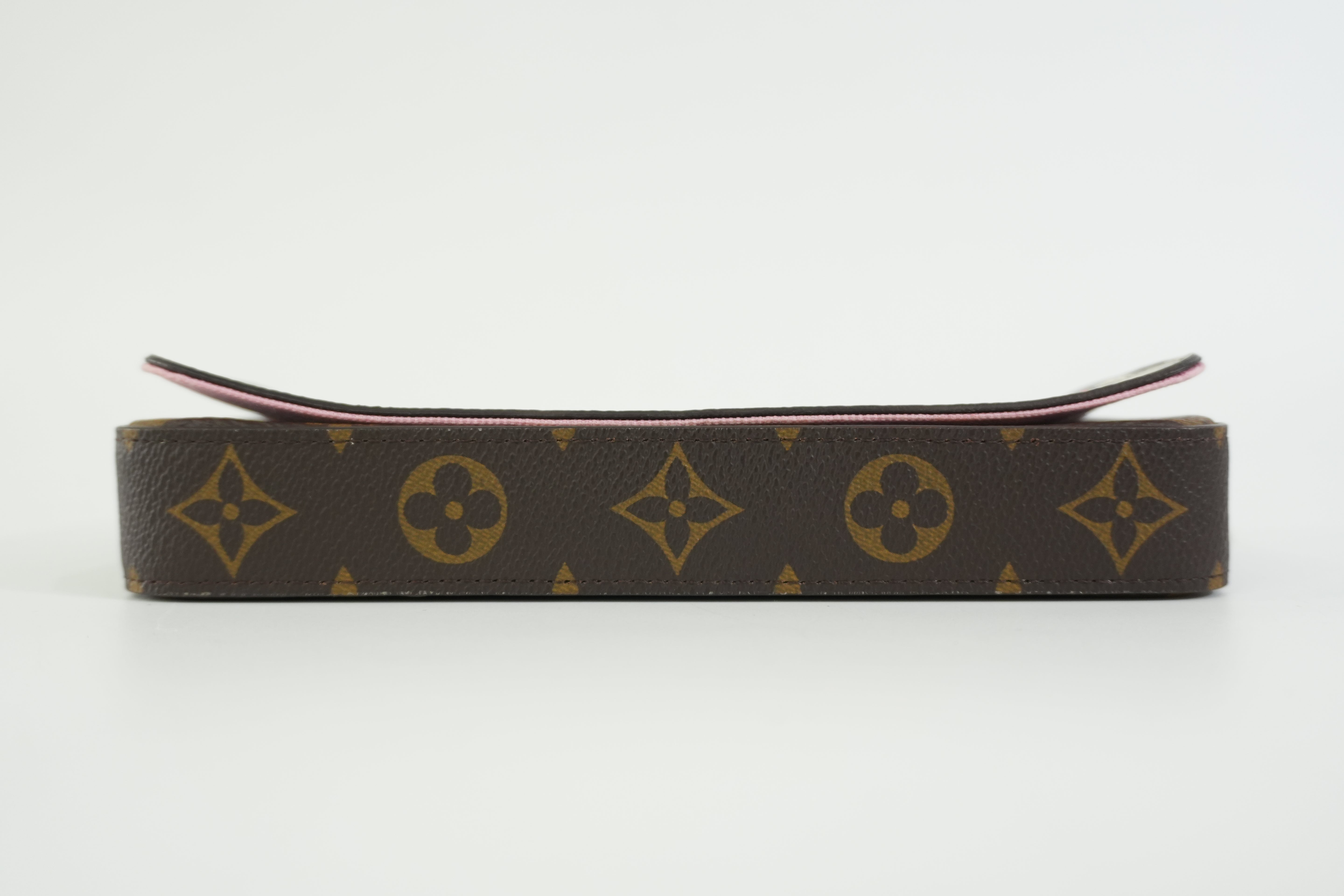 Pre-owned Louis Vuitton Monogram Felicie Pochette Vivienne Shoulder Bag