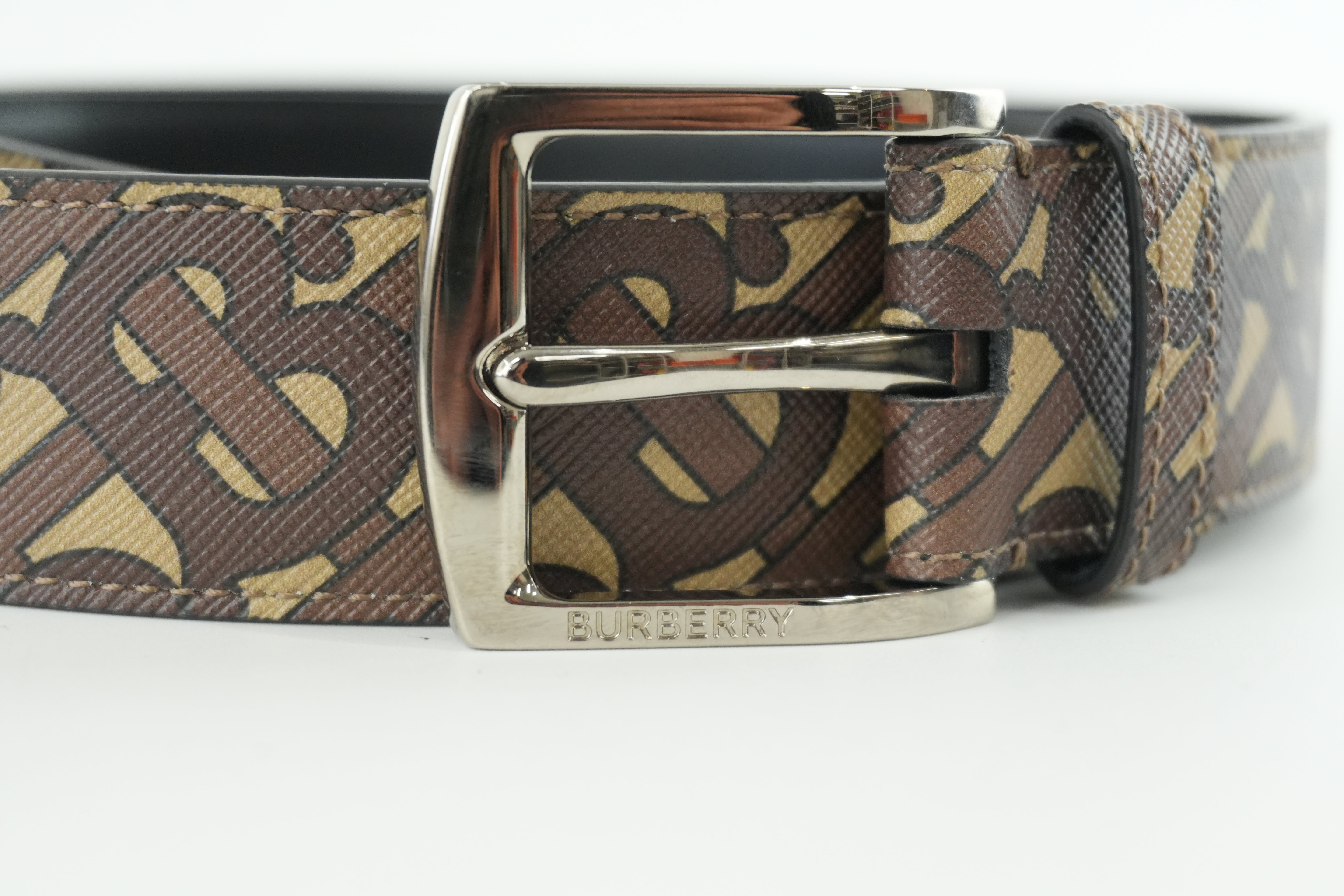 Burberry Belt Canvas Used
