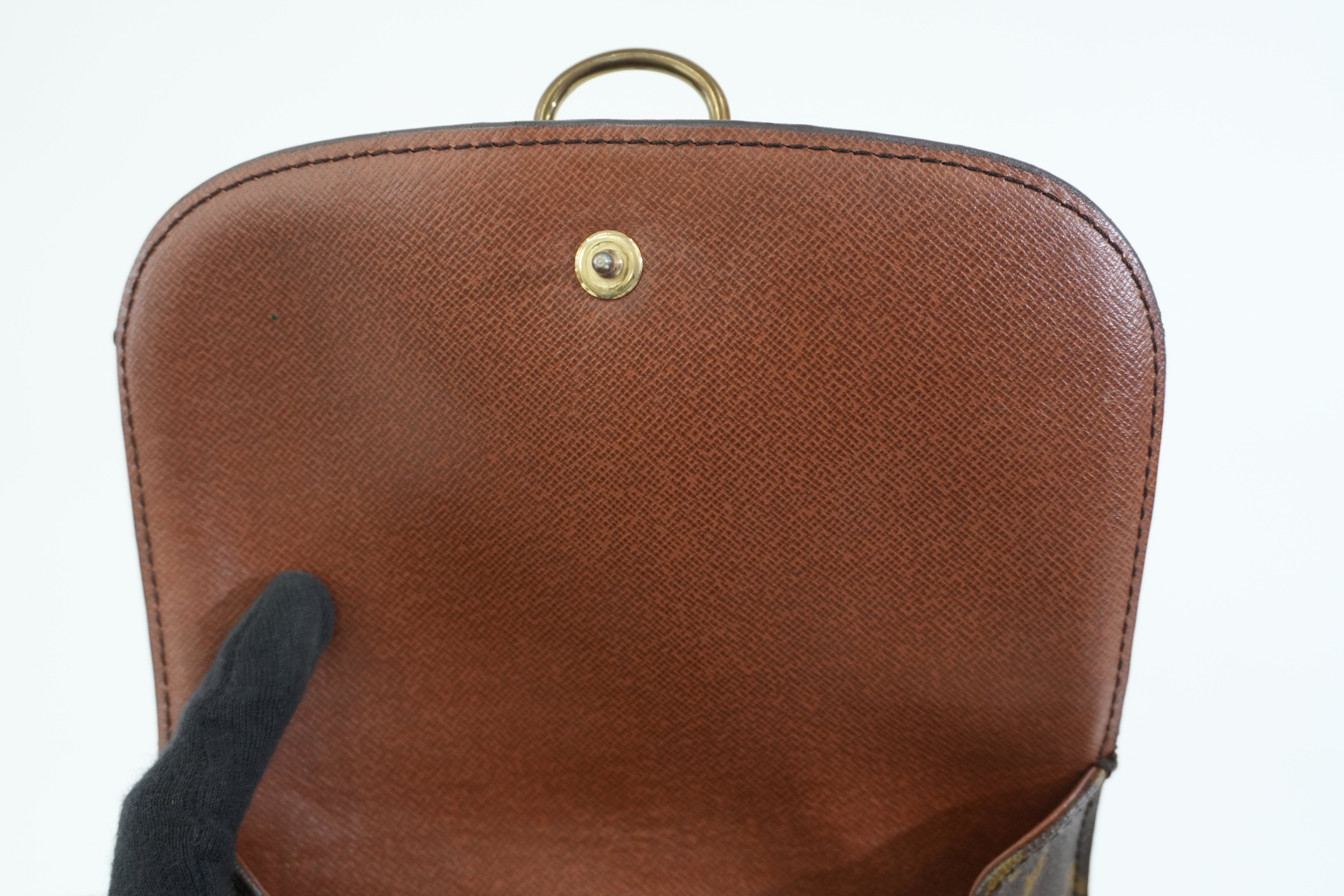 Pre-owned Louis Vuitton Monogram Saint Cloud MM Shoulder Bag