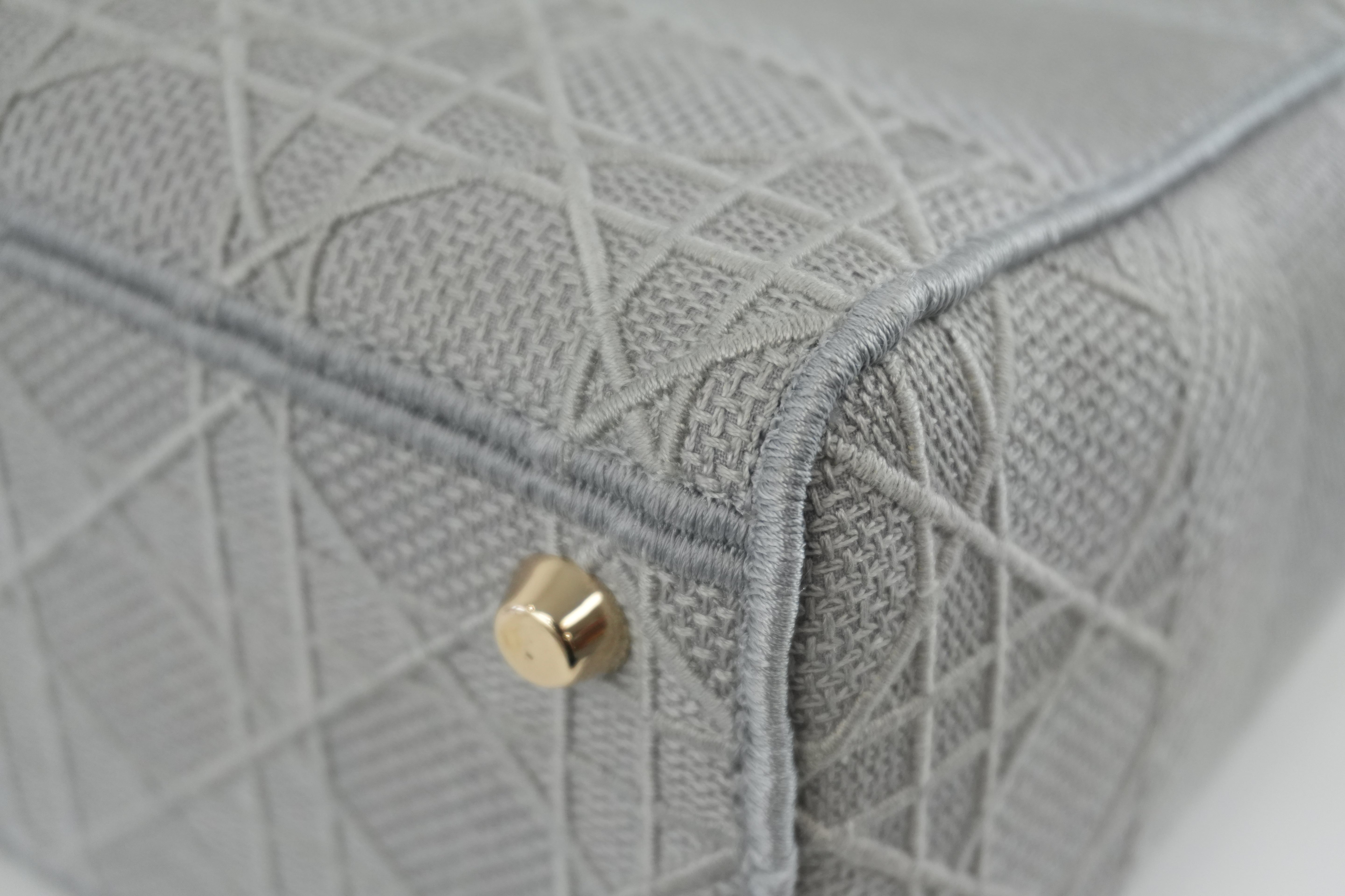Christian Dior Lady D Light Gray Shoulder Strap Used