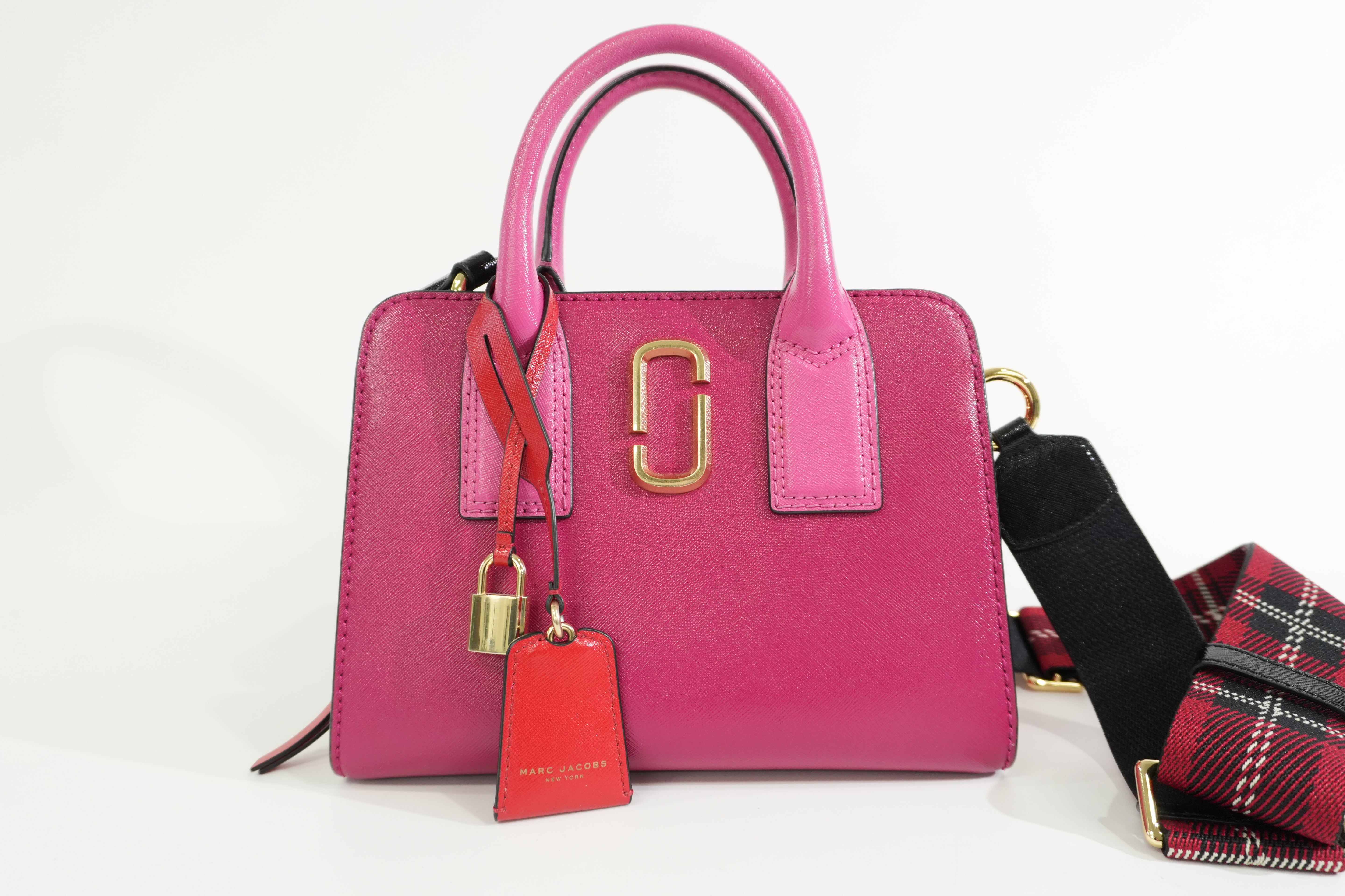 Pre-owned Marc Jacobs Leather Two Way Shoulder Bag Pink