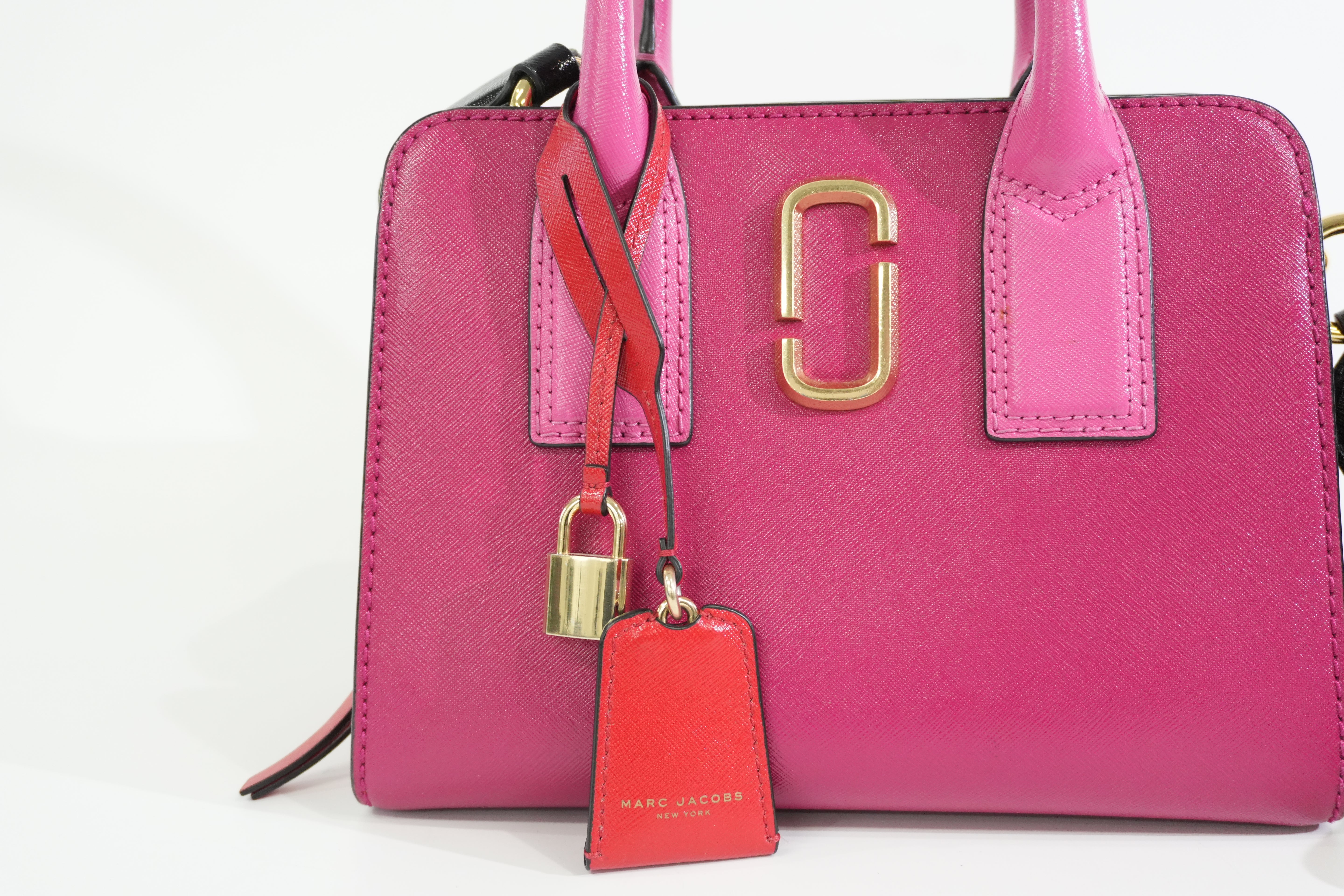 Pre-owned Marc Jacobs Leather Two Way Shoulder Bag Pink