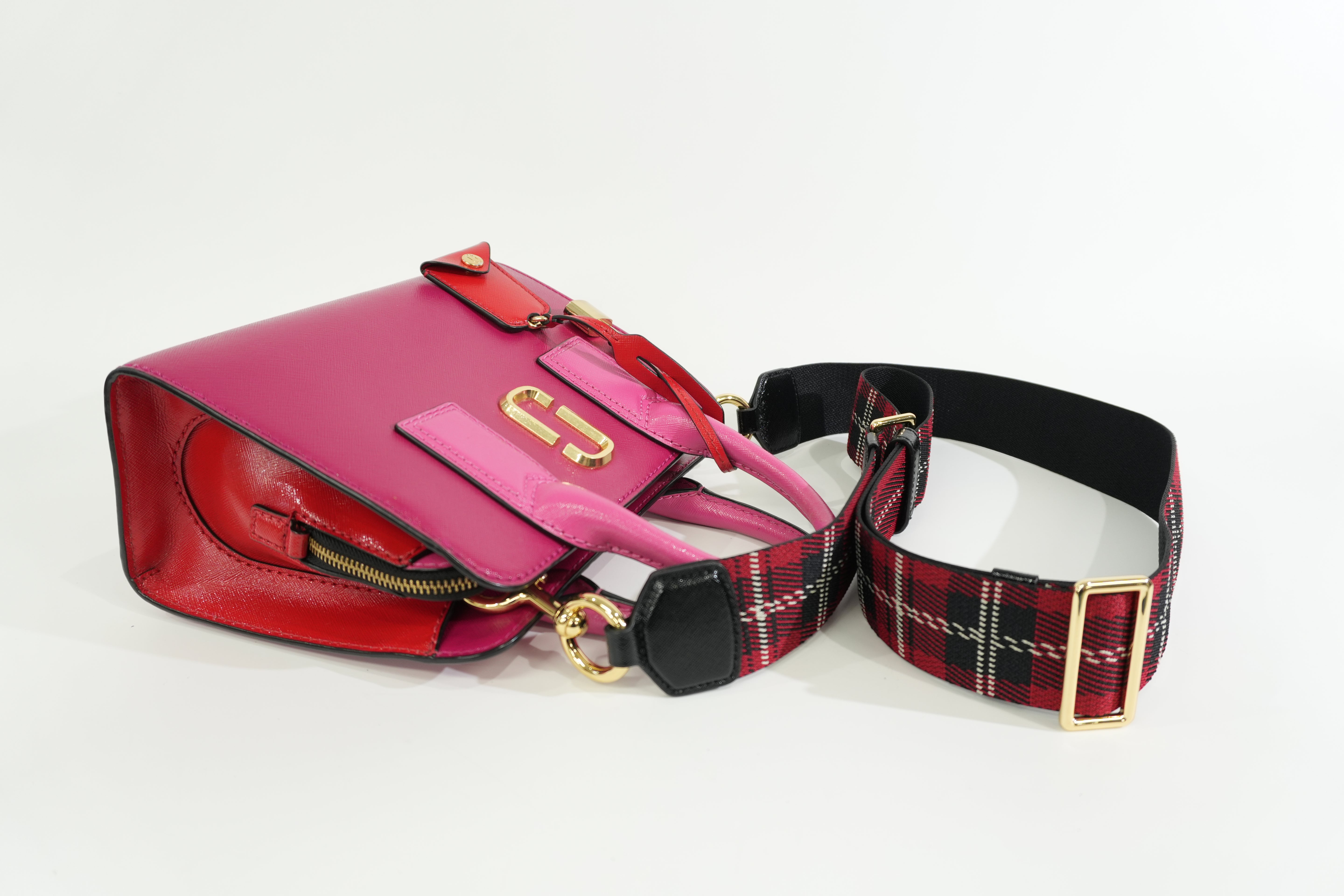 Pre-owned Marc Jacobs Leather Two Way Shoulder Bag Pink