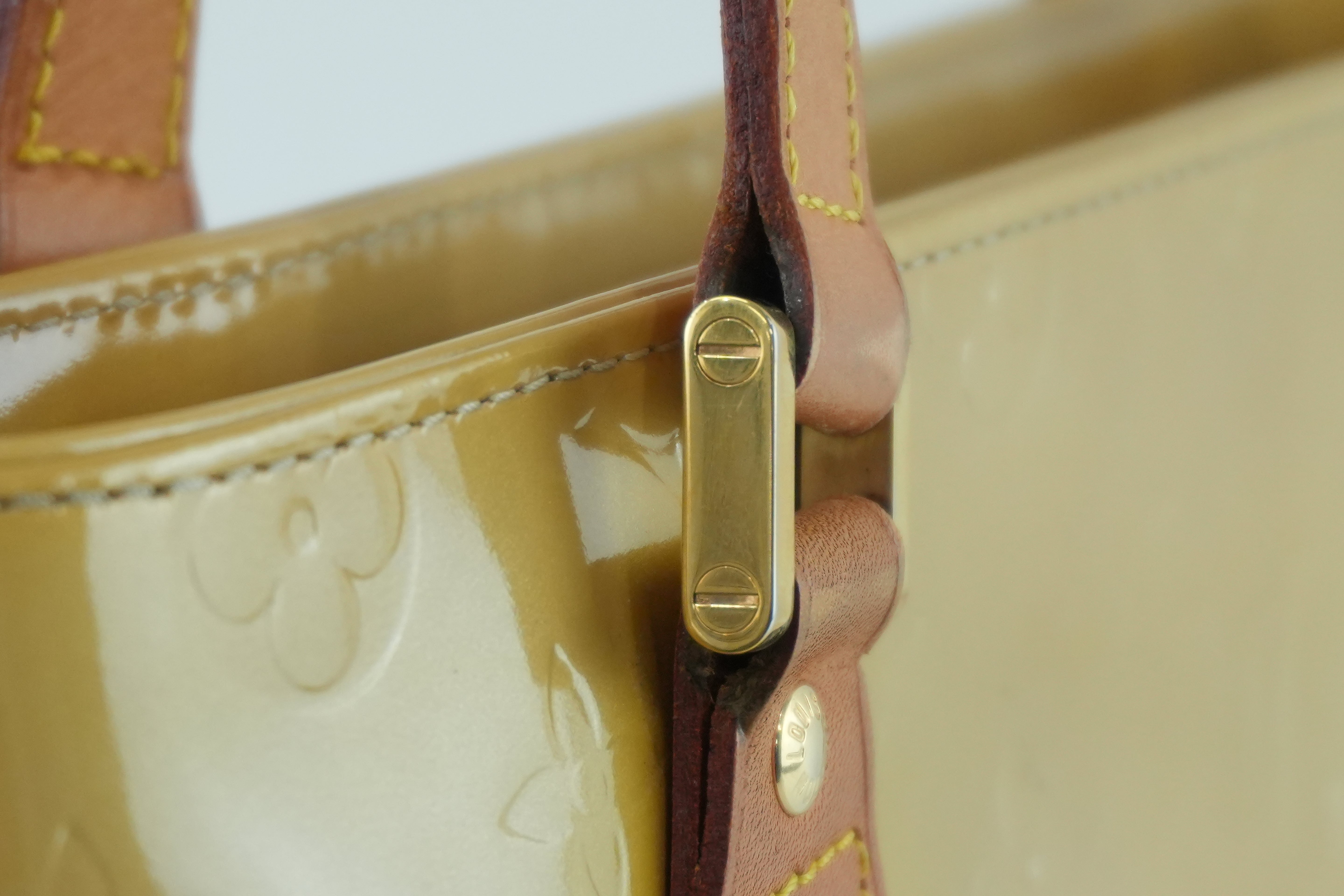 Louis Vuitton Houston Vernis Handbag Used