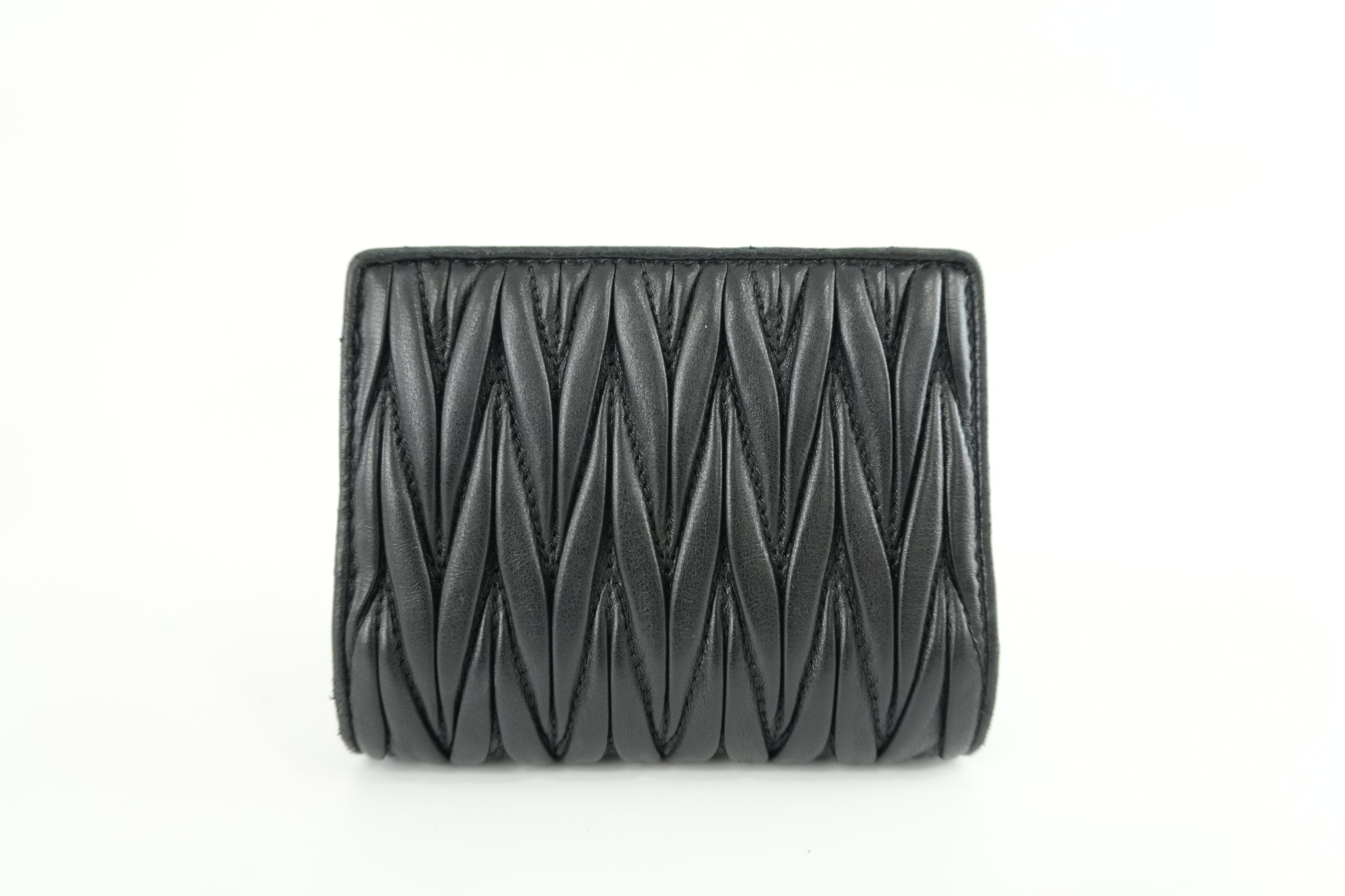Miumiu Compact Wallet Used