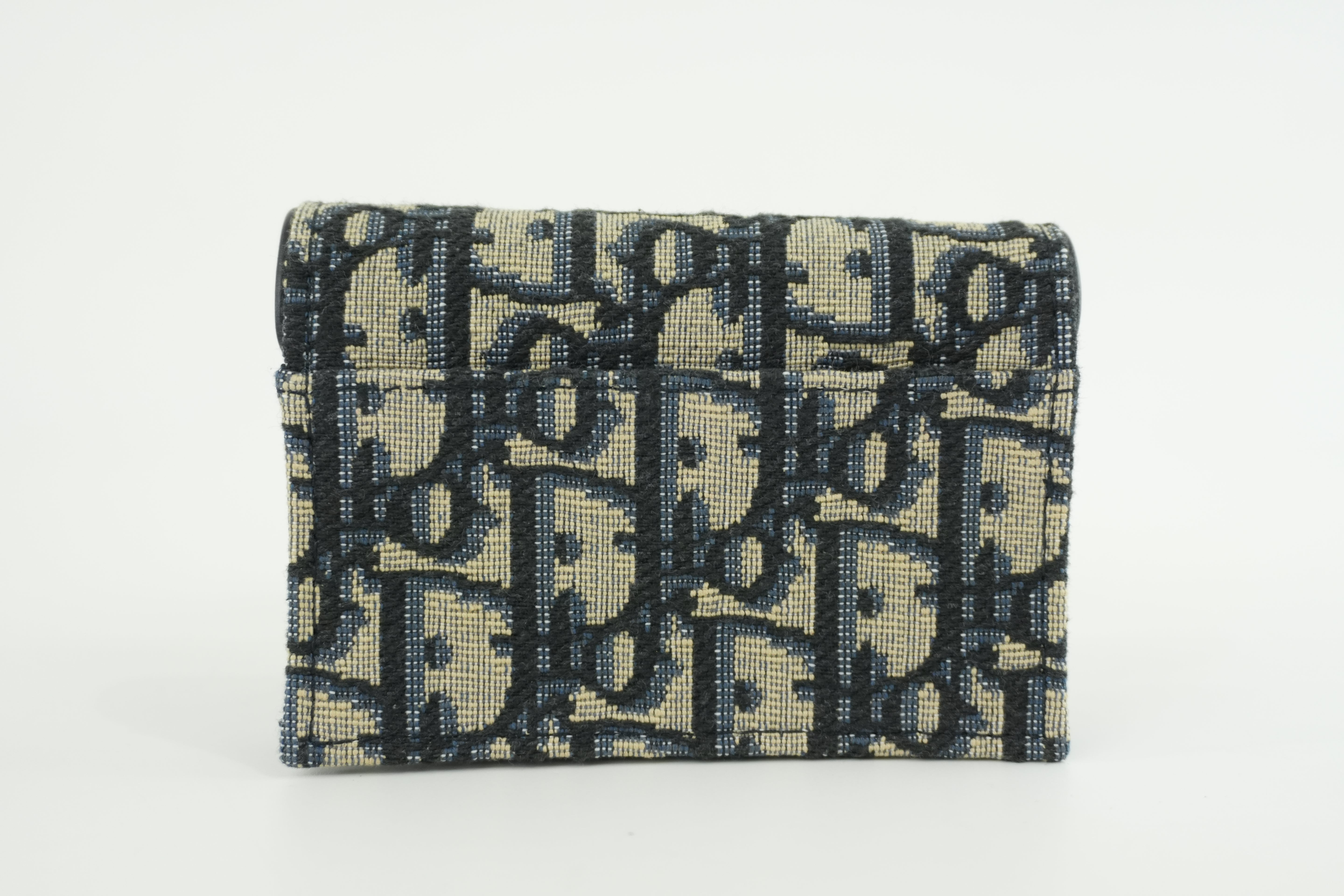 Christian Dior Oblique Compact Wallet Used