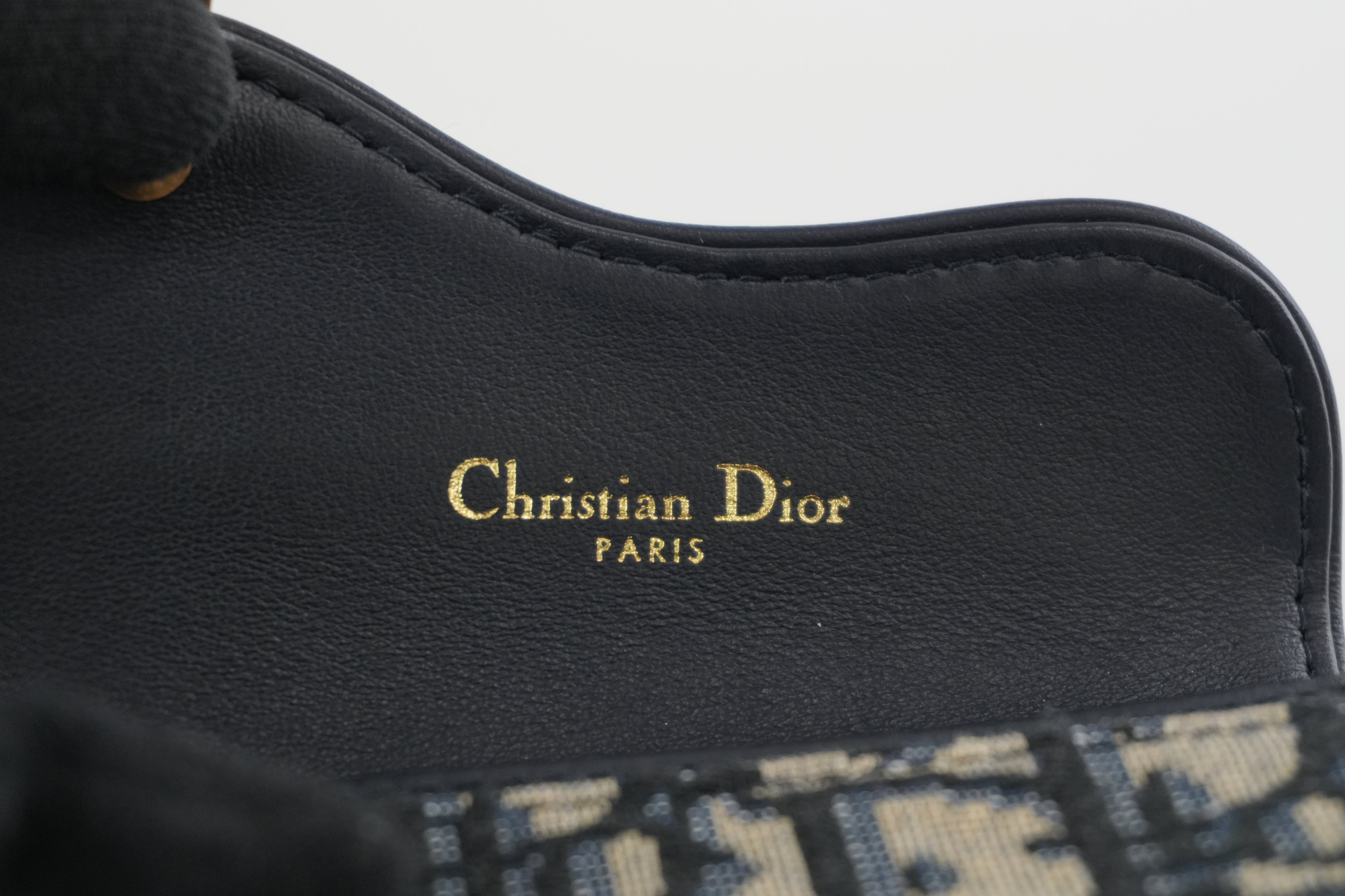 Christian Dior Oblique Compact Wallet Used
