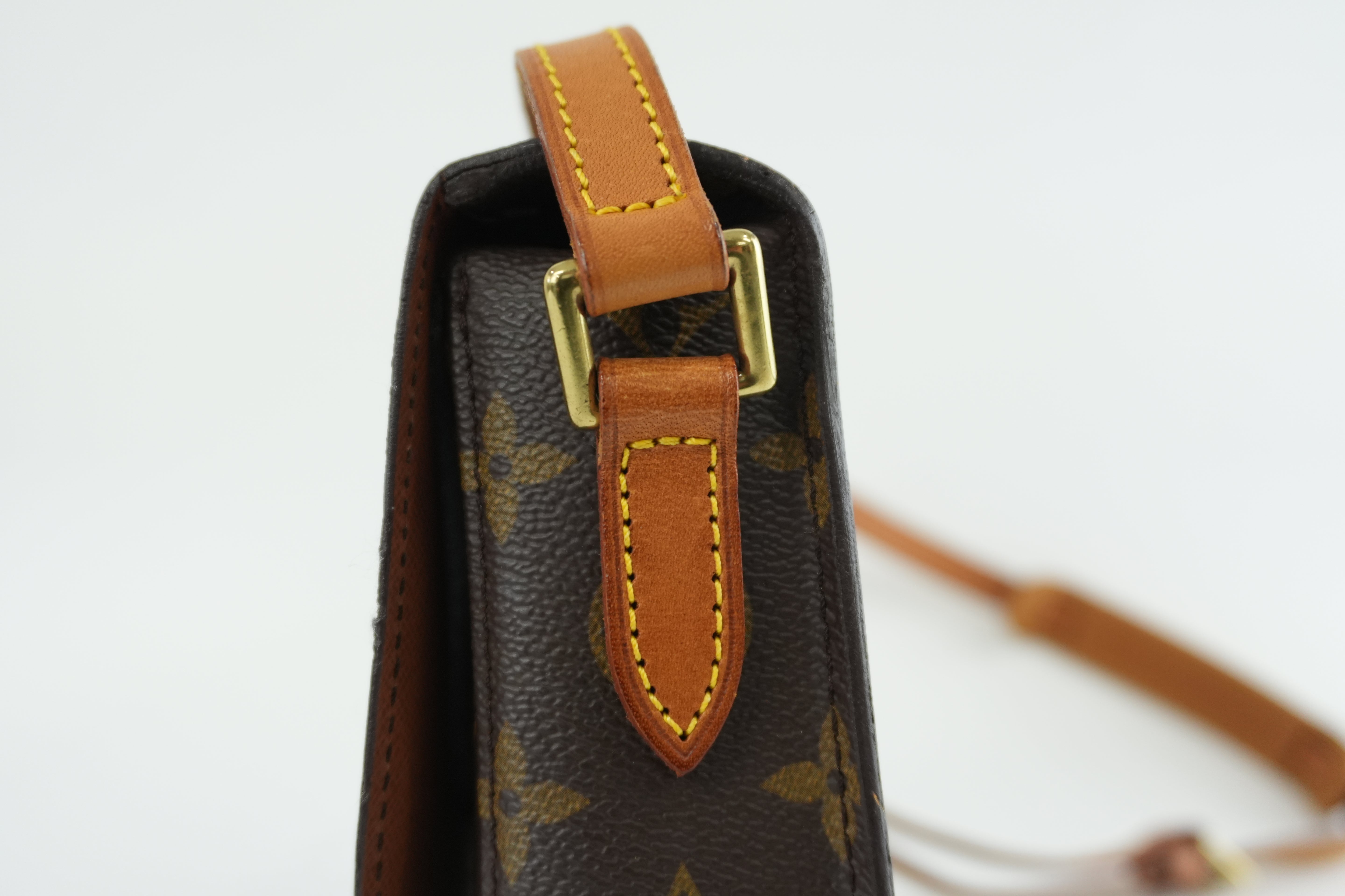 Louis Vuitton Monogram Saint Cloud MM Shoulder Bag Used