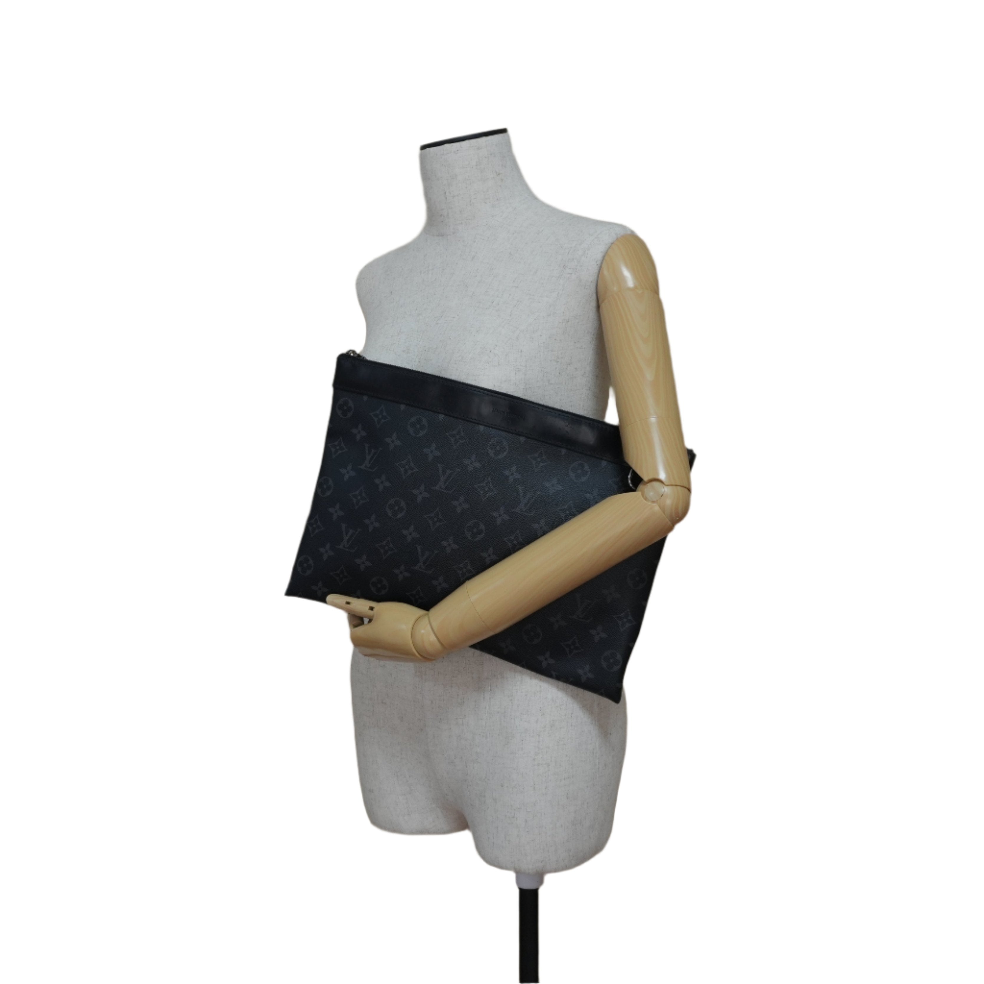 Louis Vuitton Eclipse Pochette Discovery Clutch Used