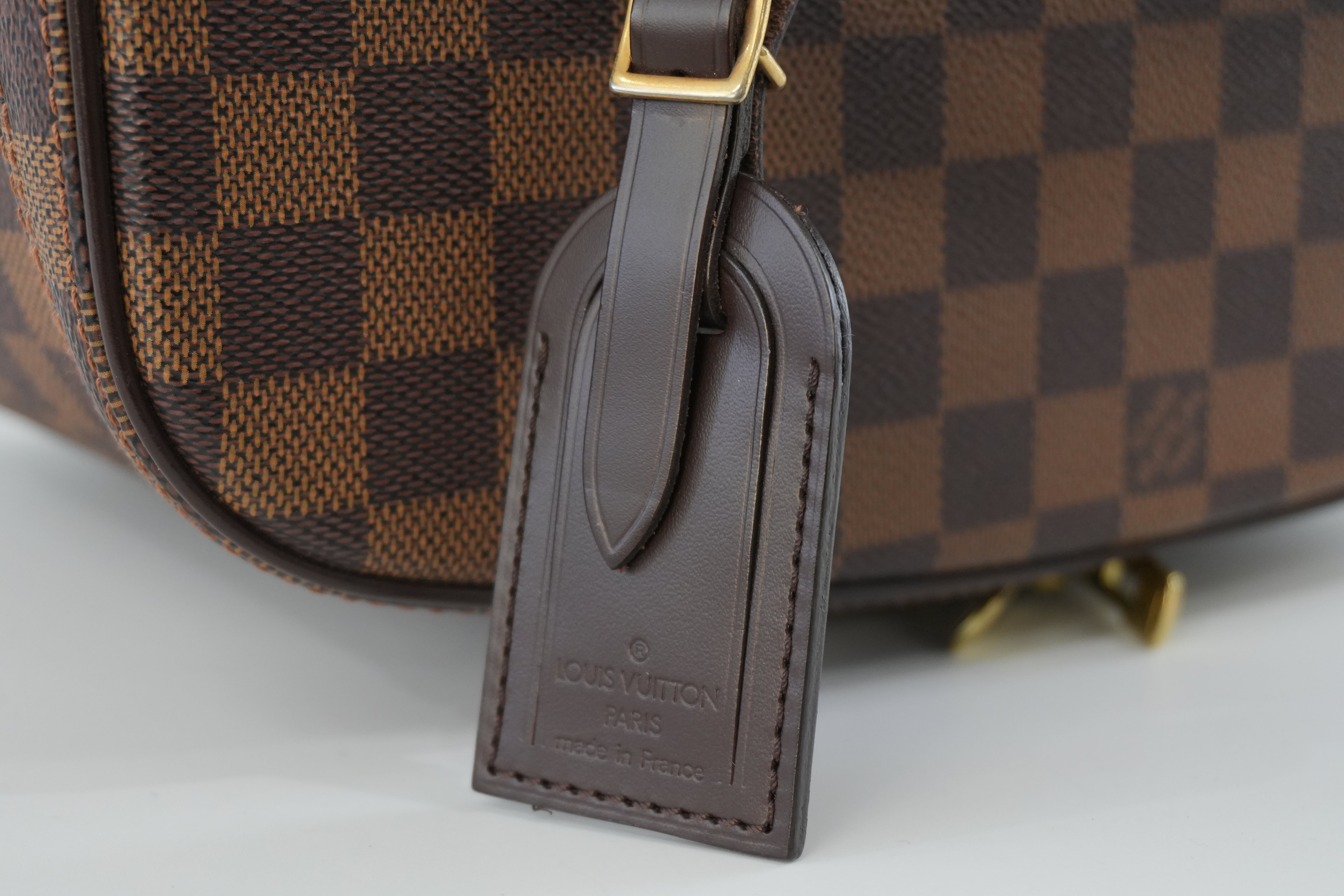 Louis Vuitton Damier Ebene Nice Vanity Case Special Order Used