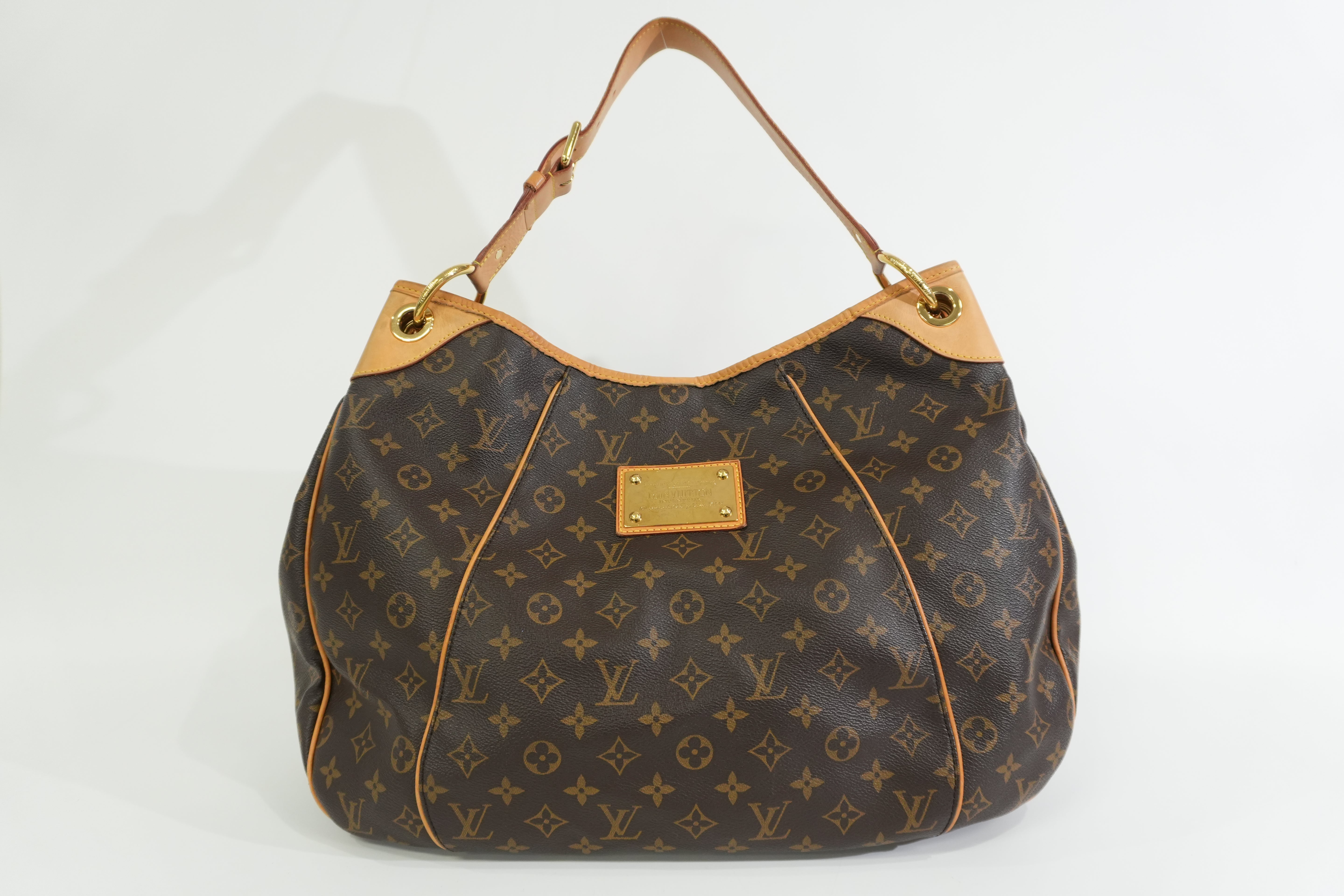 Pre-owned Louis Vuitton Monogram Galliera MM Hobo Tote Bag