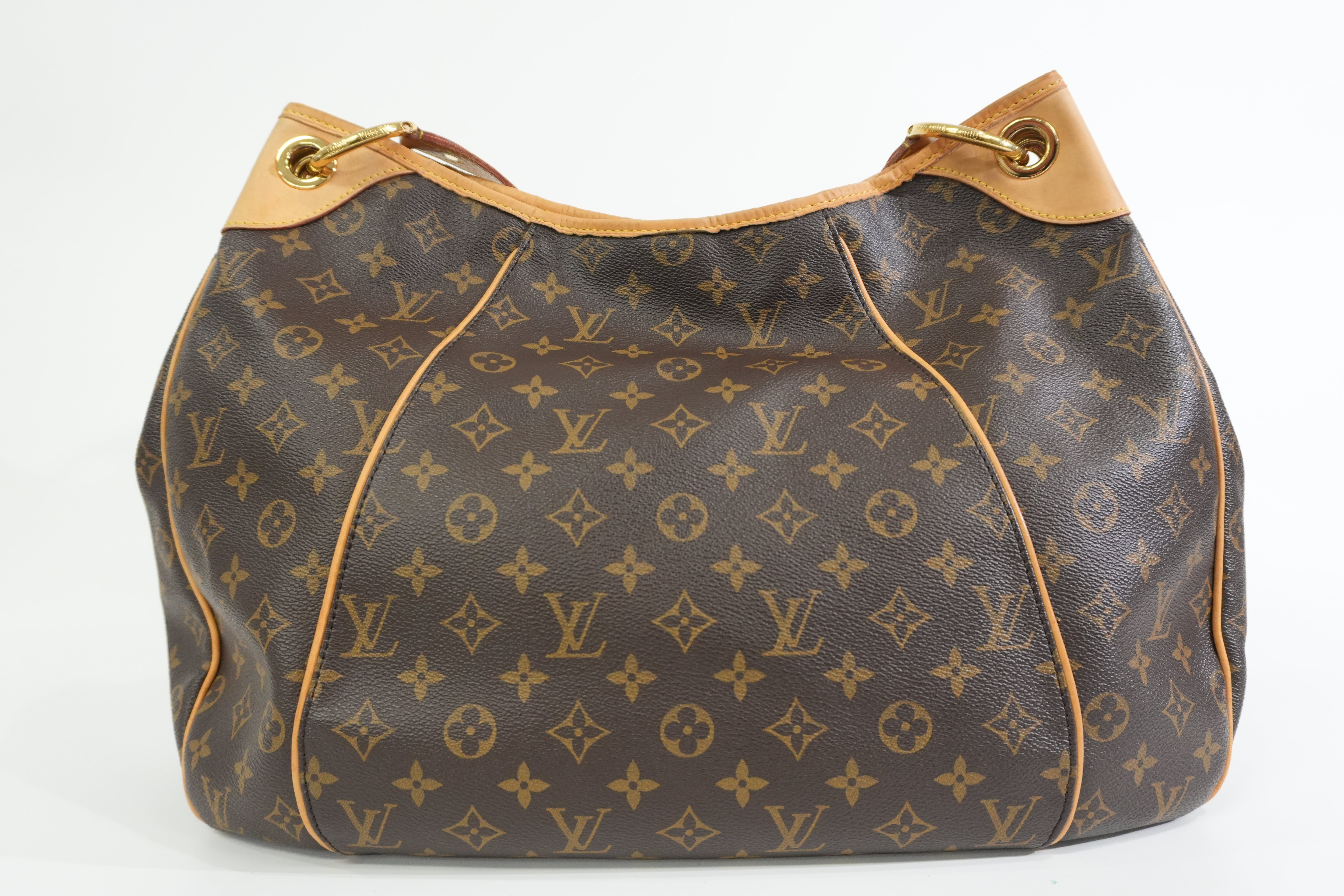 Pre-owned Louis Vuitton Monogram Galliera MM Hobo Tote Bag