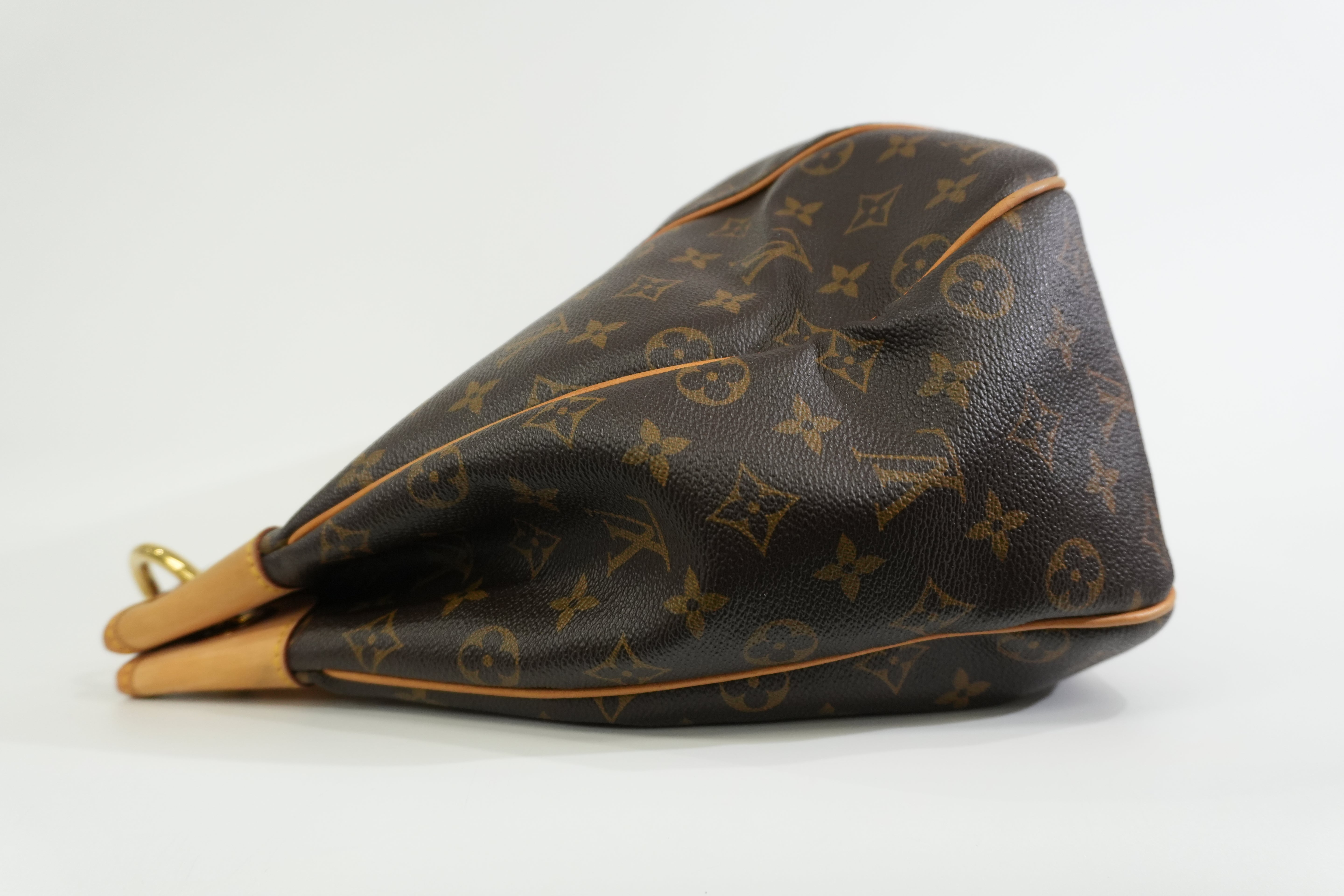 Pre-owned Louis Vuitton Monogram Galliera MM Hobo Tote Bag