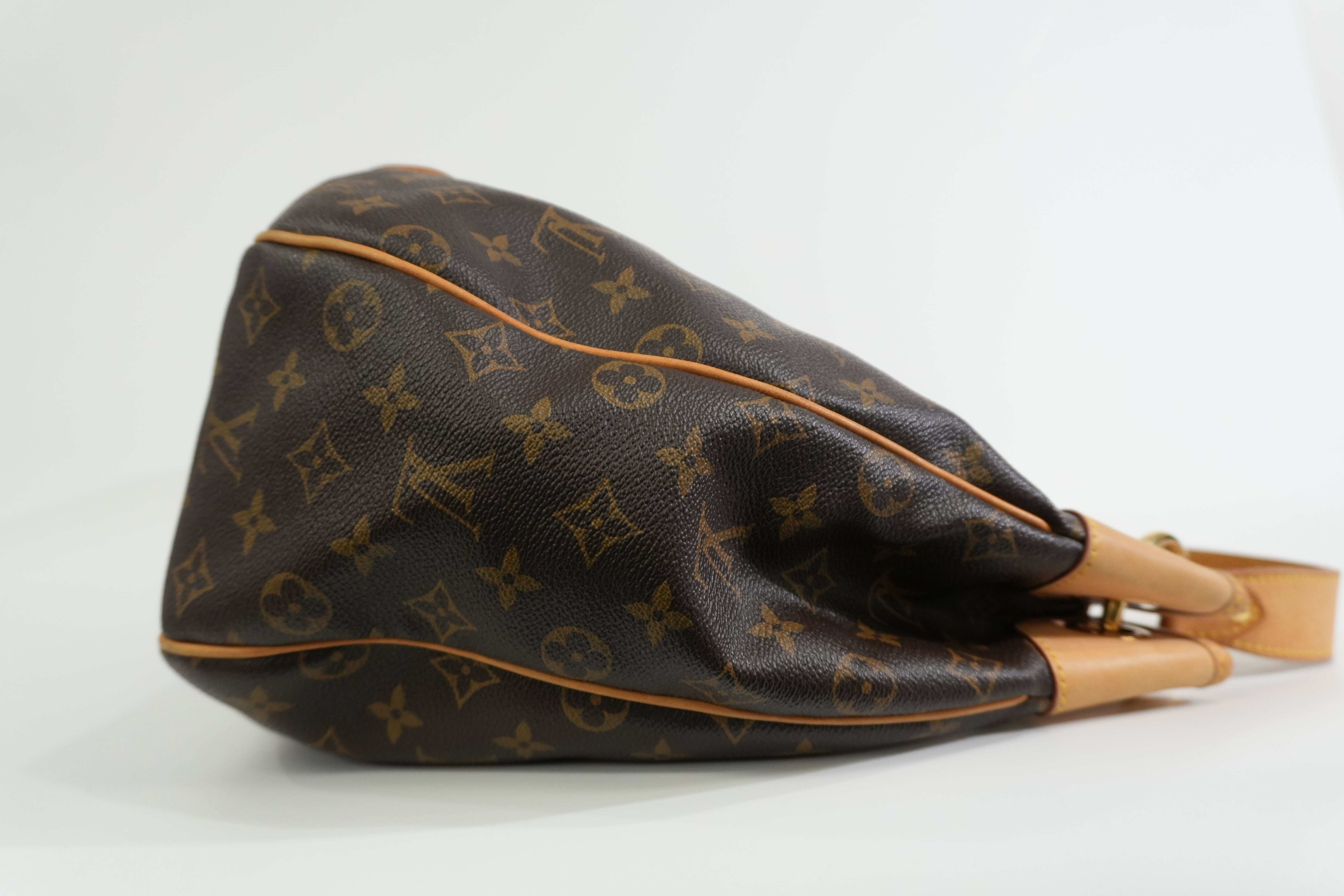 Pre-owned Louis Vuitton Monogram Galliera MM Hobo Tote Bag